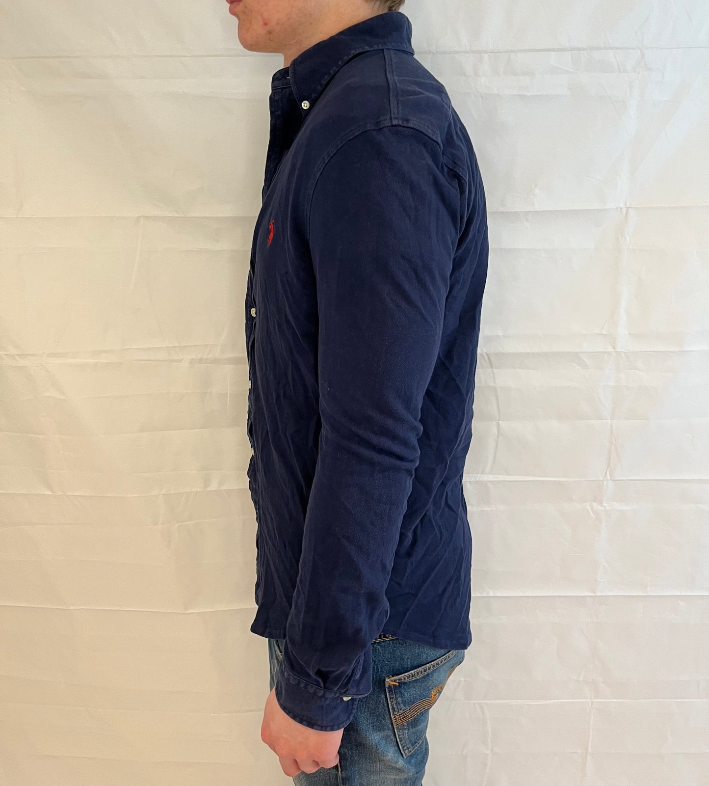 Polo Ralph Lauren Featherweight Mesh Shirt Blue Men's