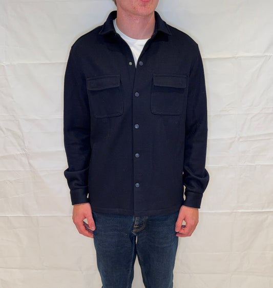 Massimo Dutti Overshirt Blue Men's