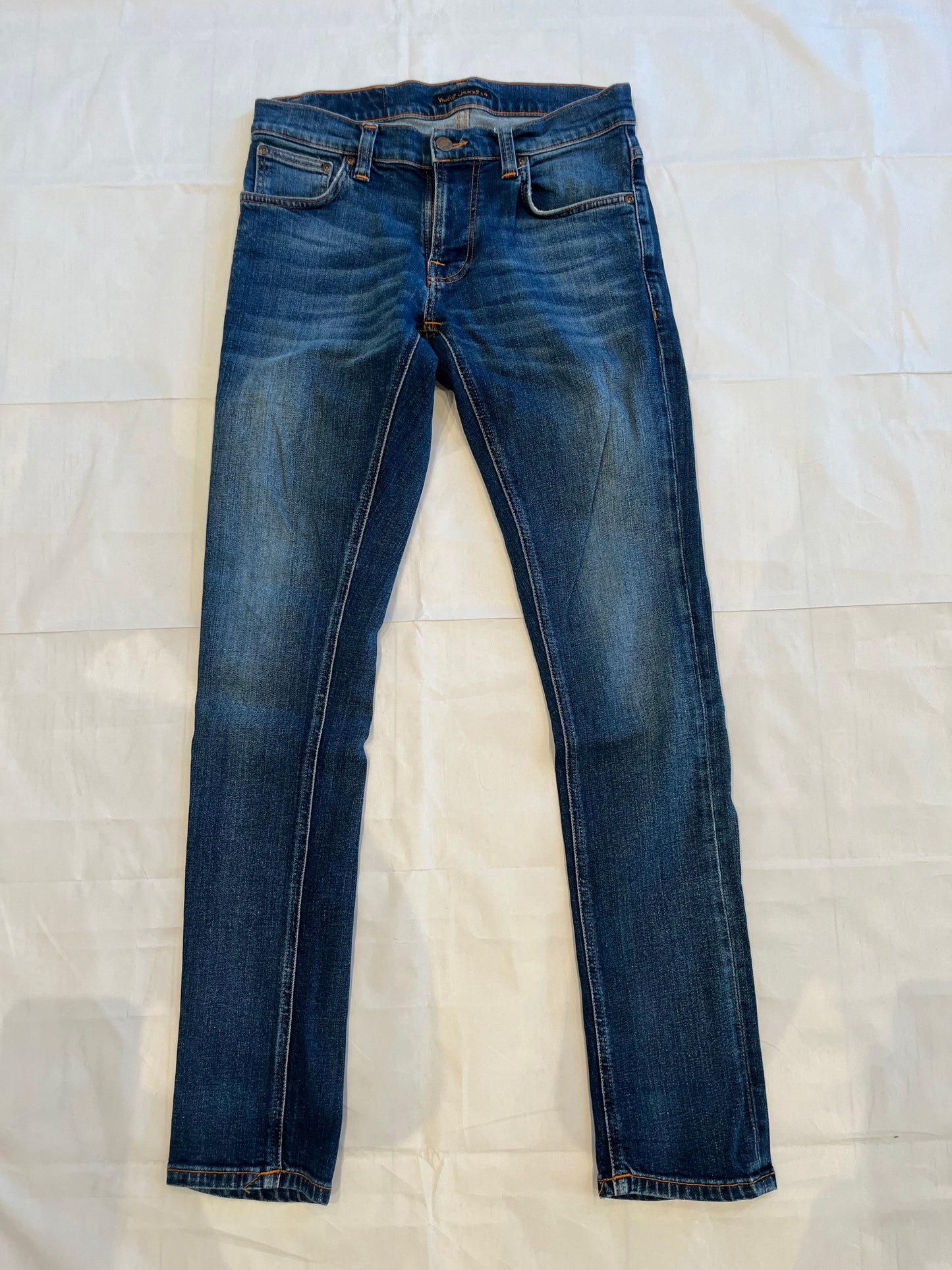 Nudie Tight Terry Jeans Blue Men's