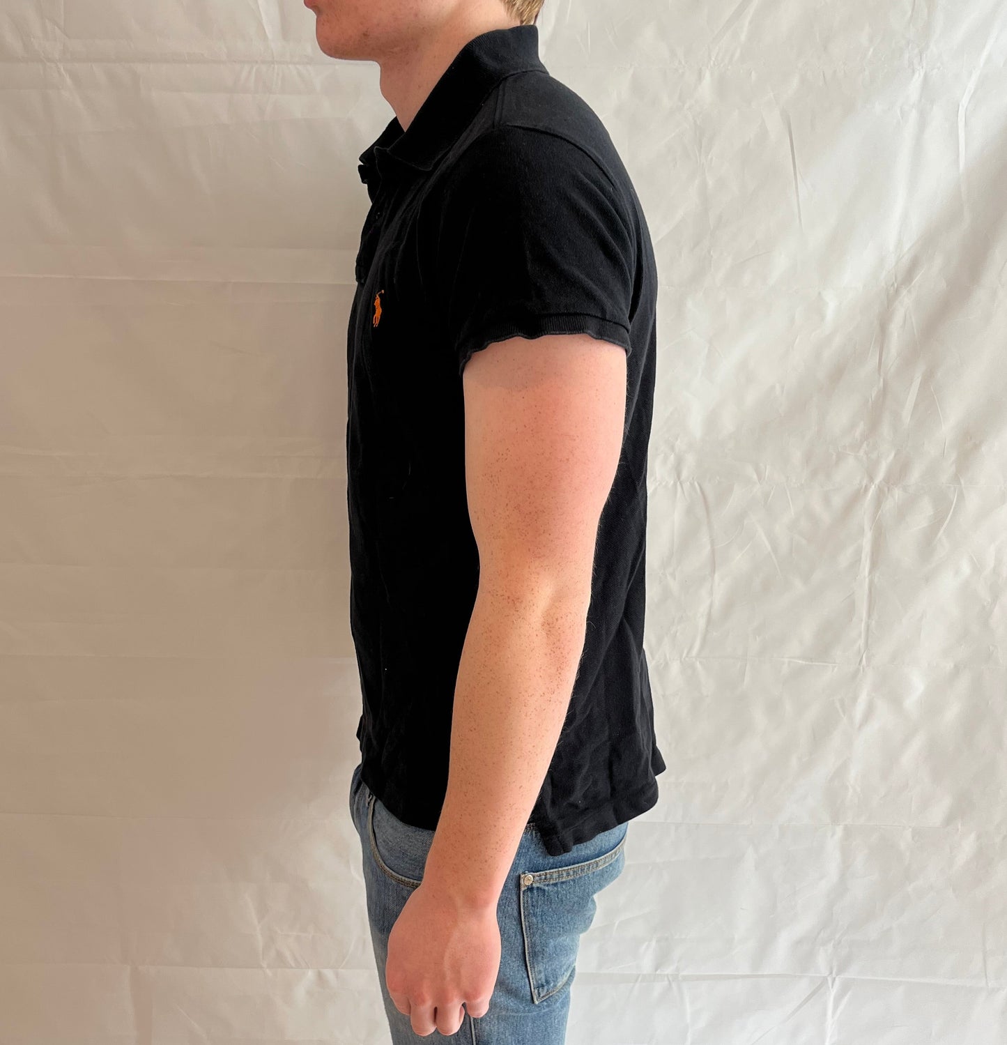 Polo Ralph Lauren Custom Fit Polo Black Men's