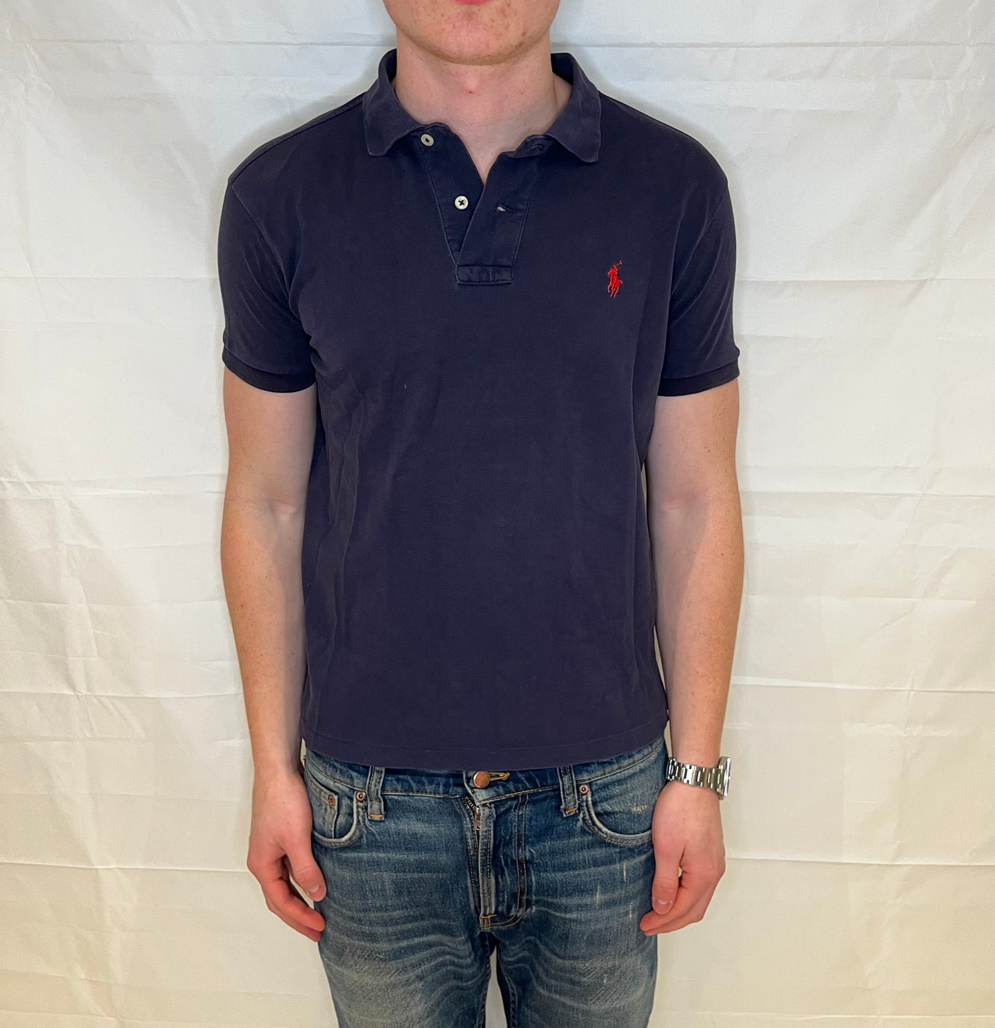 Polo Ralph Lauren Custom Fit Polo Blue Men's