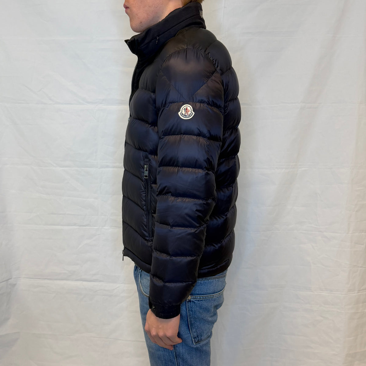 Moncler Jacket Navy Men's