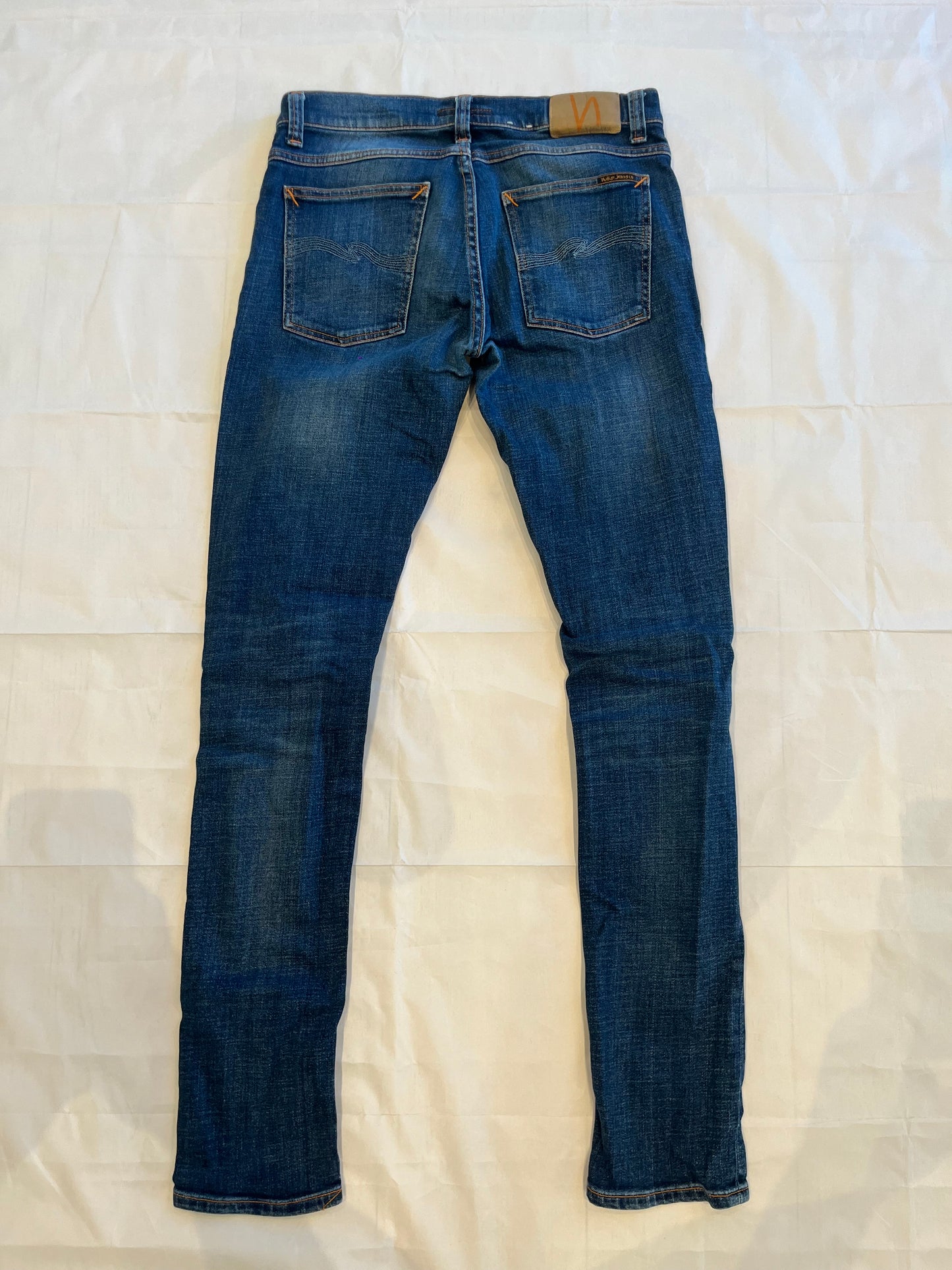 Nudie Tight Terry Jeans Blue Men's