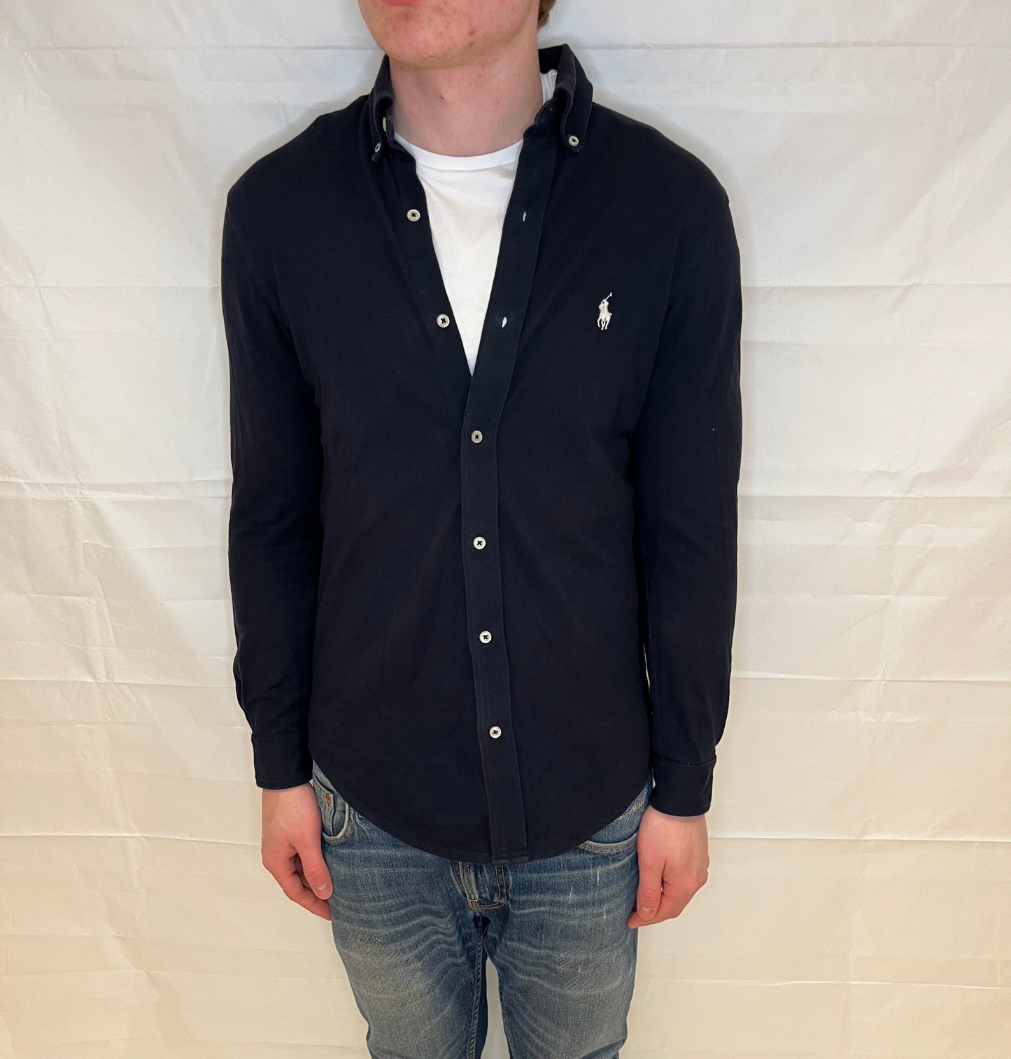 Polo Ralph Lauren Featherweight Mesh Shirt Blue Men's