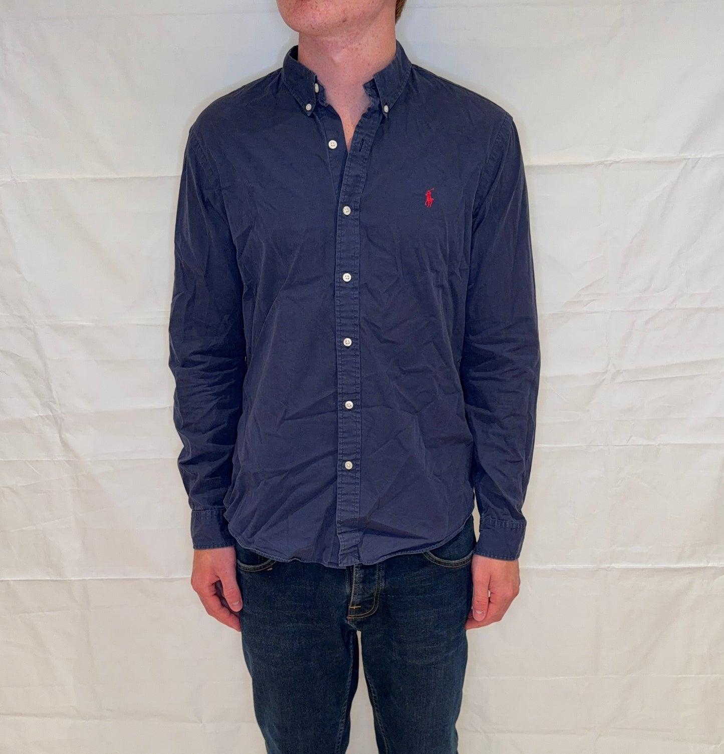 Polo Ralph Lauren Slim Fit Shirt Blue Men's