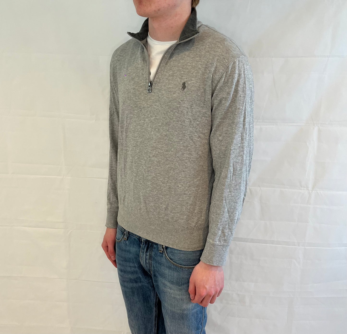 Polo Ralph Lauren Half Zip Grey Men's