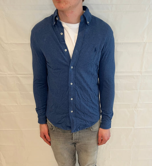 Polo Ralph Lauren Featherweight Mesh Shirt Blue Men's