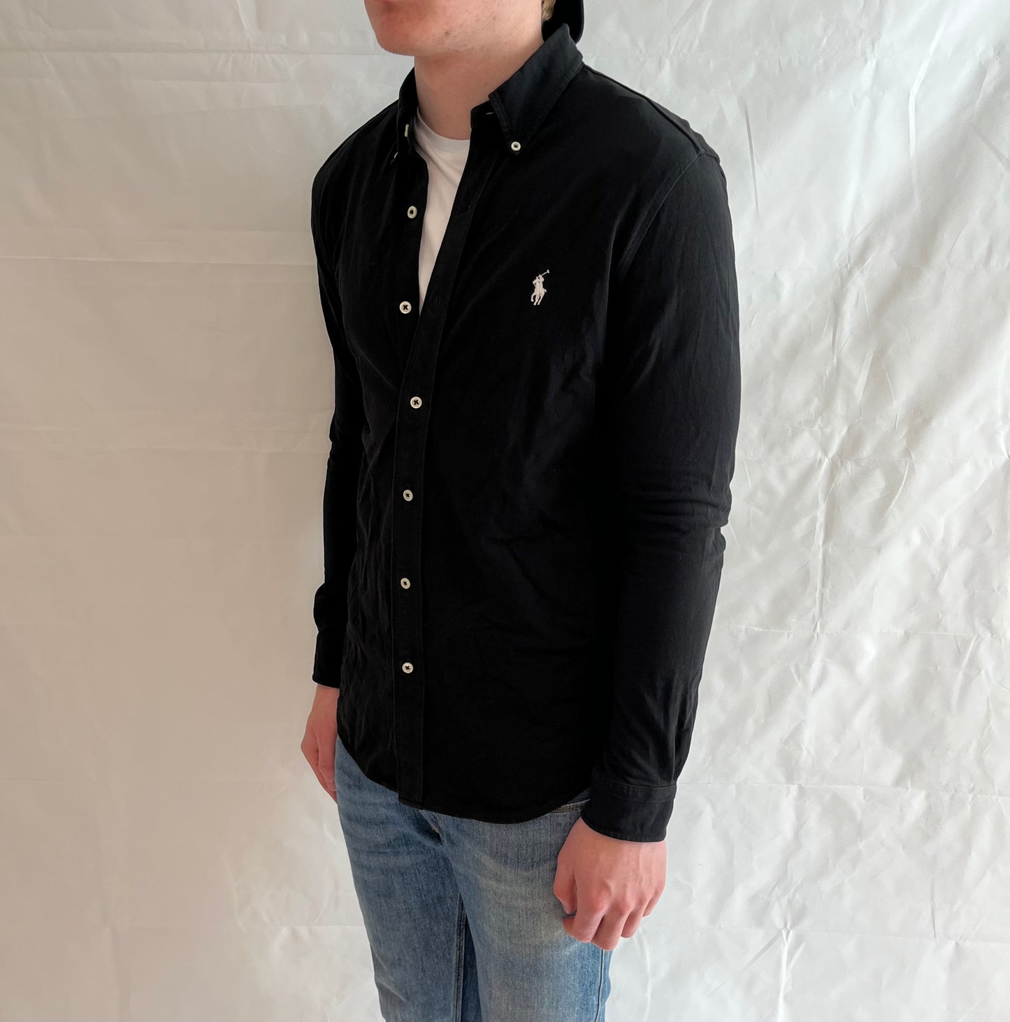 Polo Ralph Lauren Featherweight Mesh Shirt Black Men's