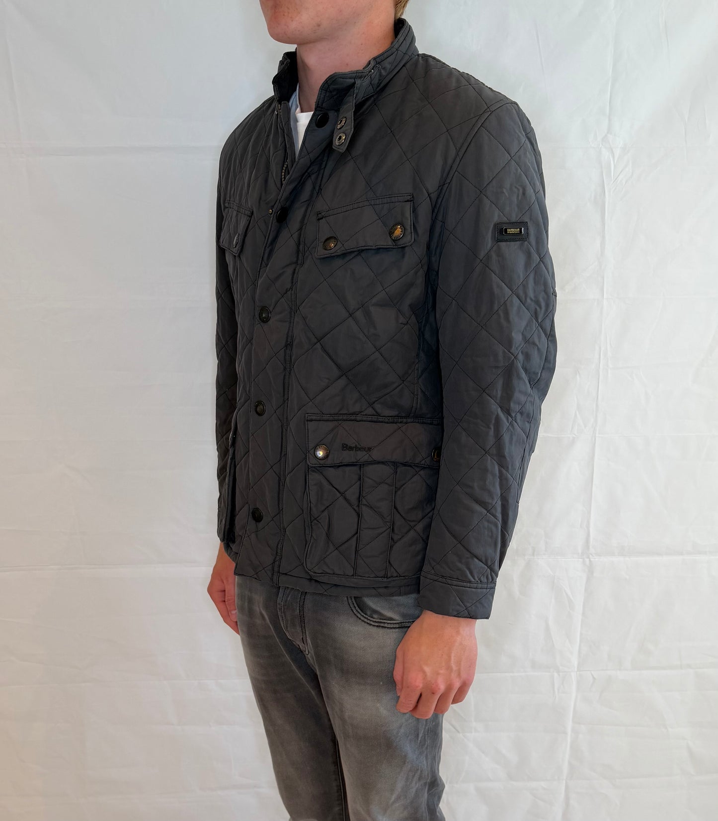 Barbour Jacket Black Men's