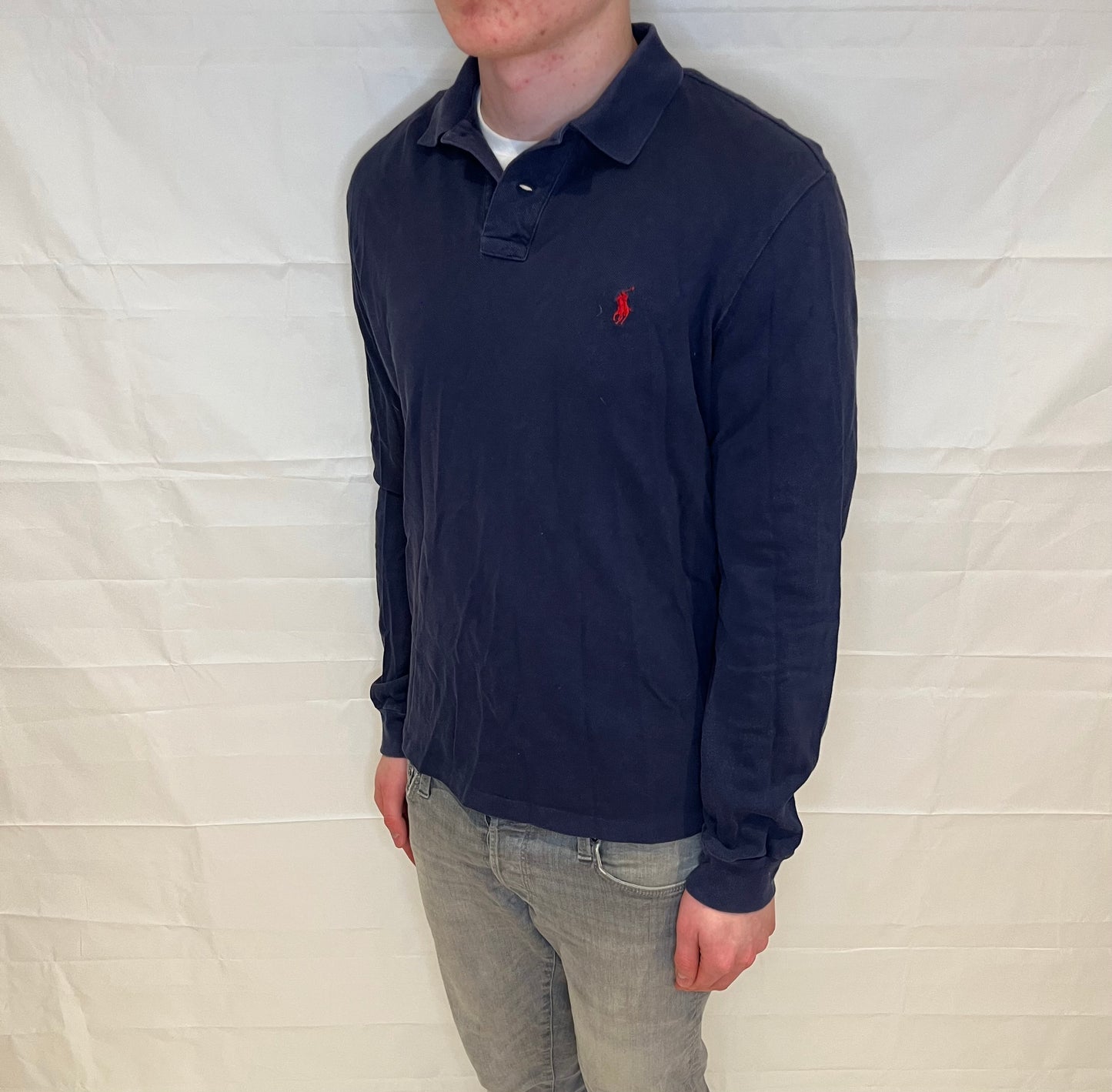 Ralph Lauren Polo Long Sleeve Blue Men's
