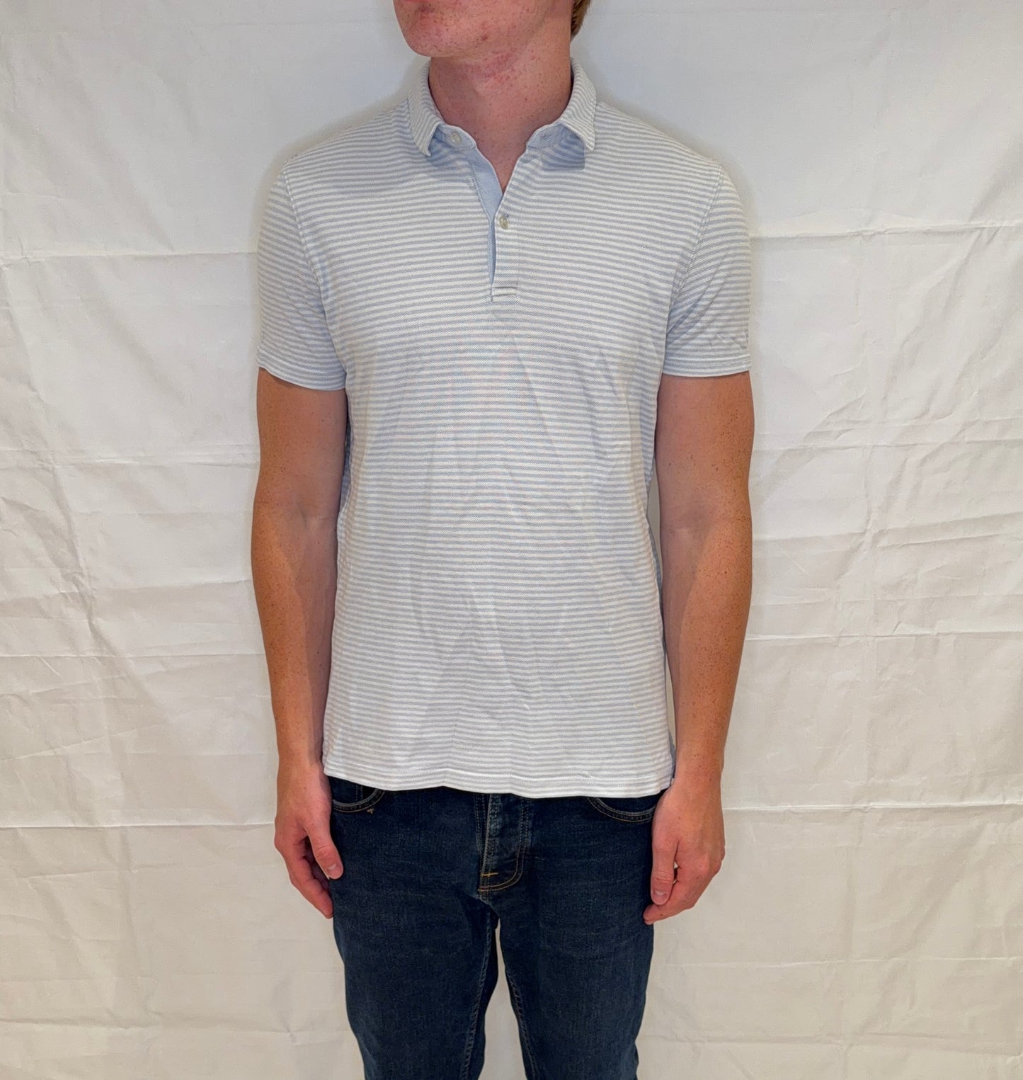 Massimo Dutti Polo Striped Men's