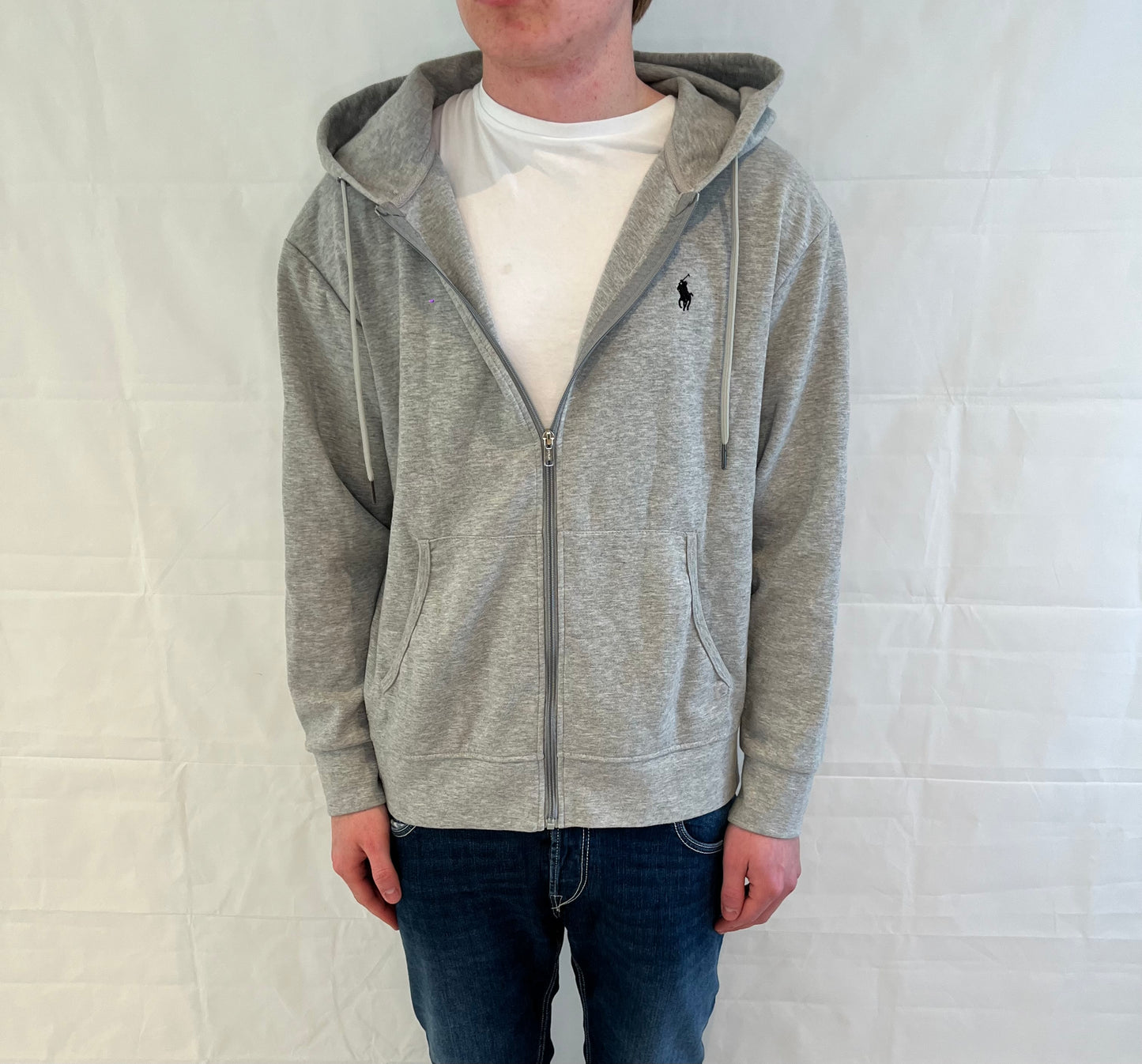Polo Ralph Lauren Zip Hoodie Grey Men's