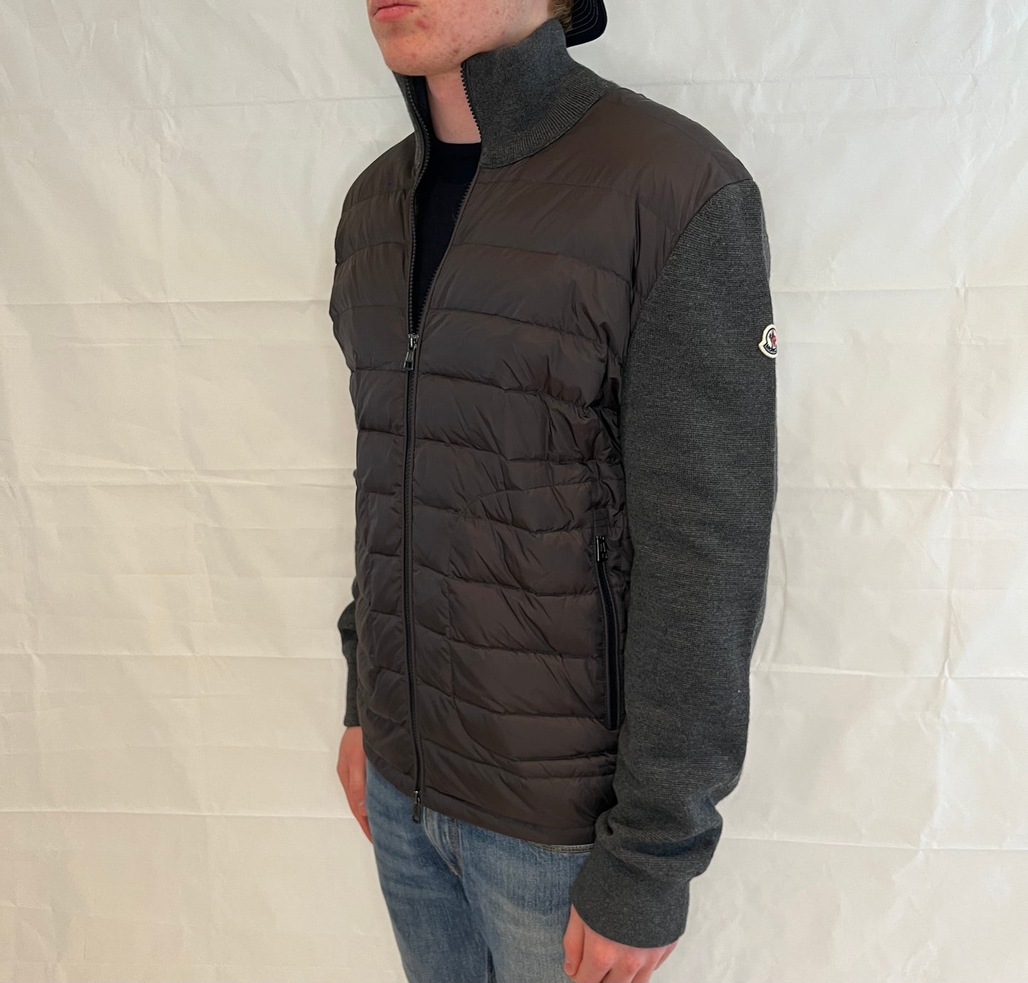 Moncler Tricot Cardigan Men's Grey