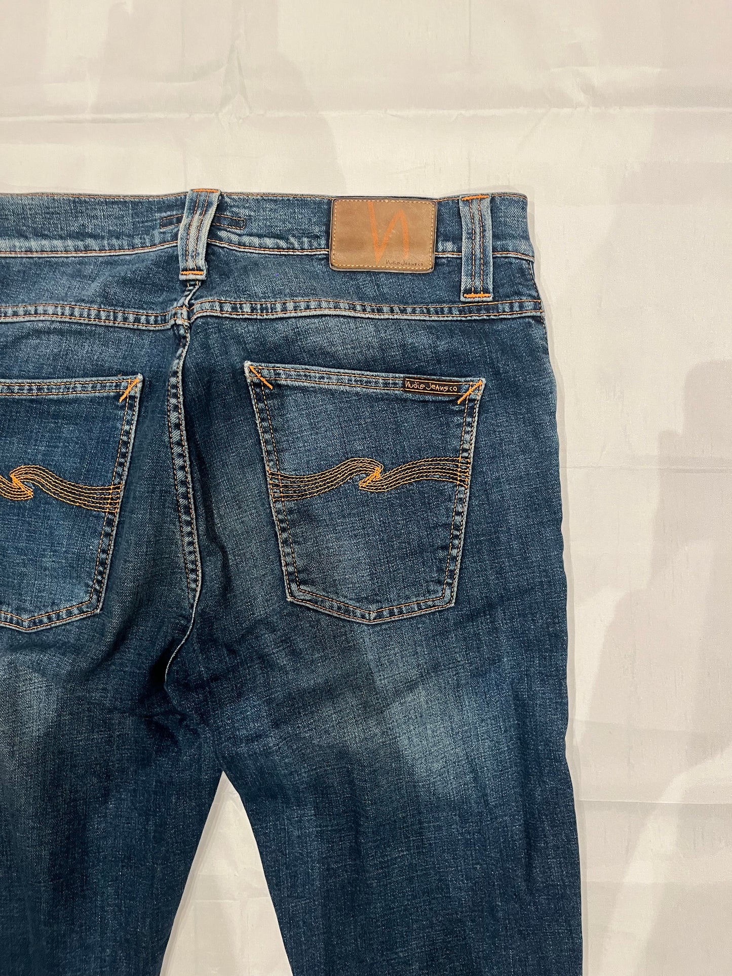 Nudie Lean Dean Jeans Blue Men's