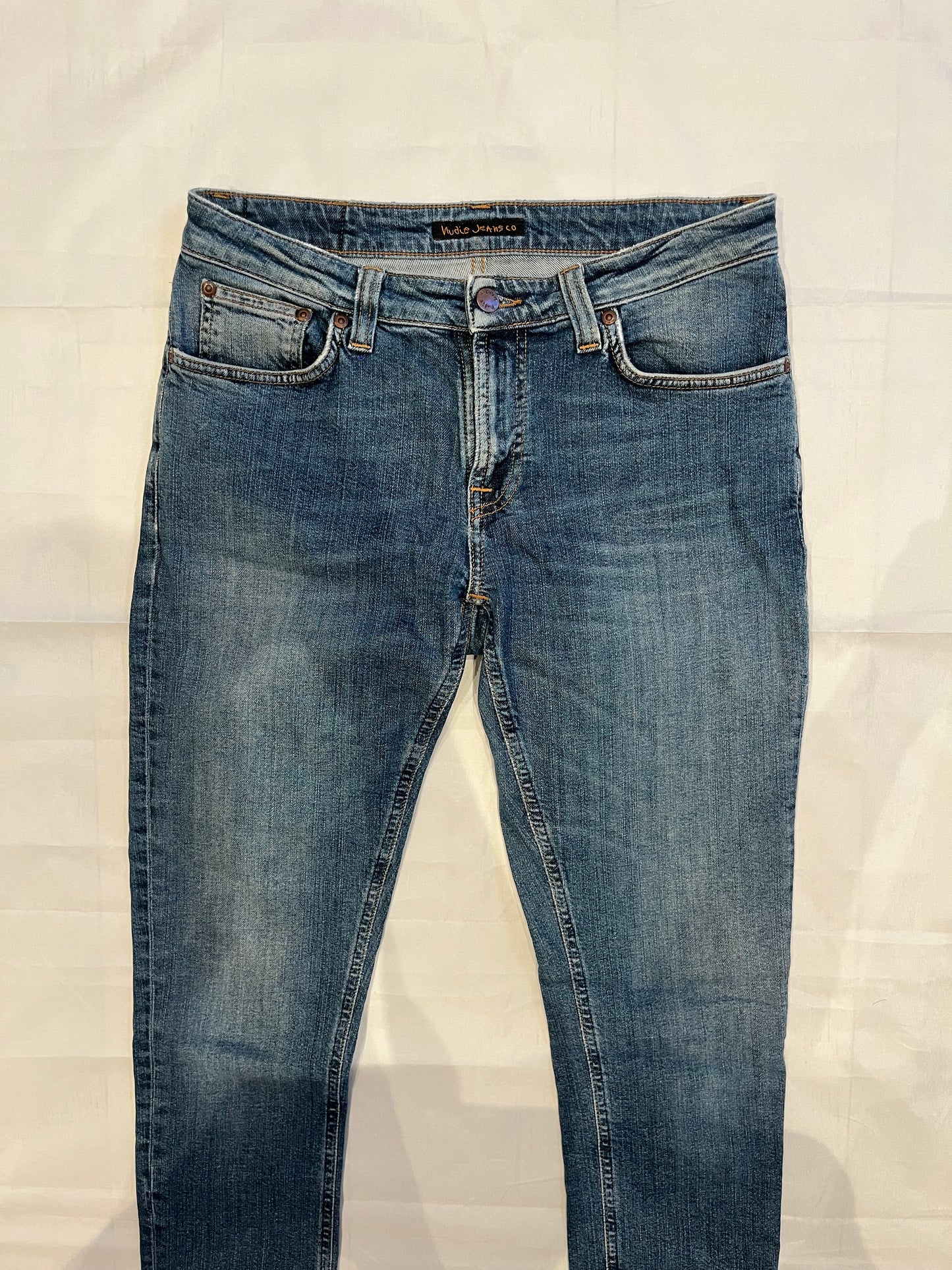 Nudie Skinny Lin Jeans Blue Men's