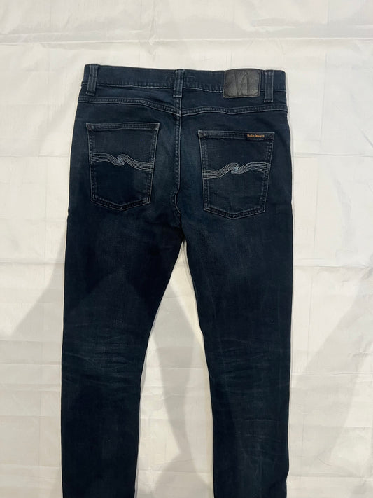 Nudie Lean Dean Jeans Black Men's