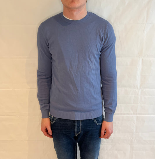 Massimo Dutti Sweater Light Blue Men's
