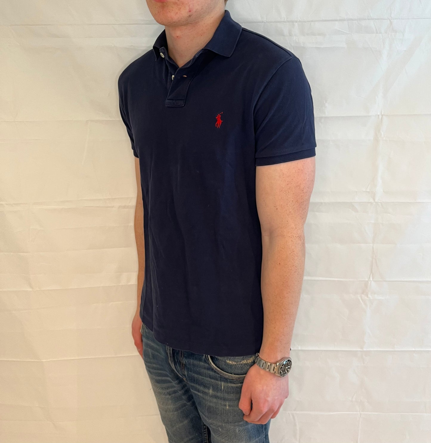 Polo Ralph Lauren Custom Fit Polo Blue Men's