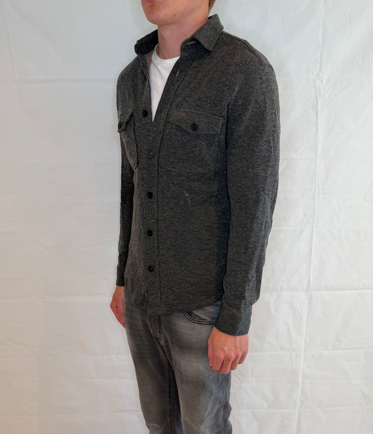 Boggi Milano Overshirt Grey Men's