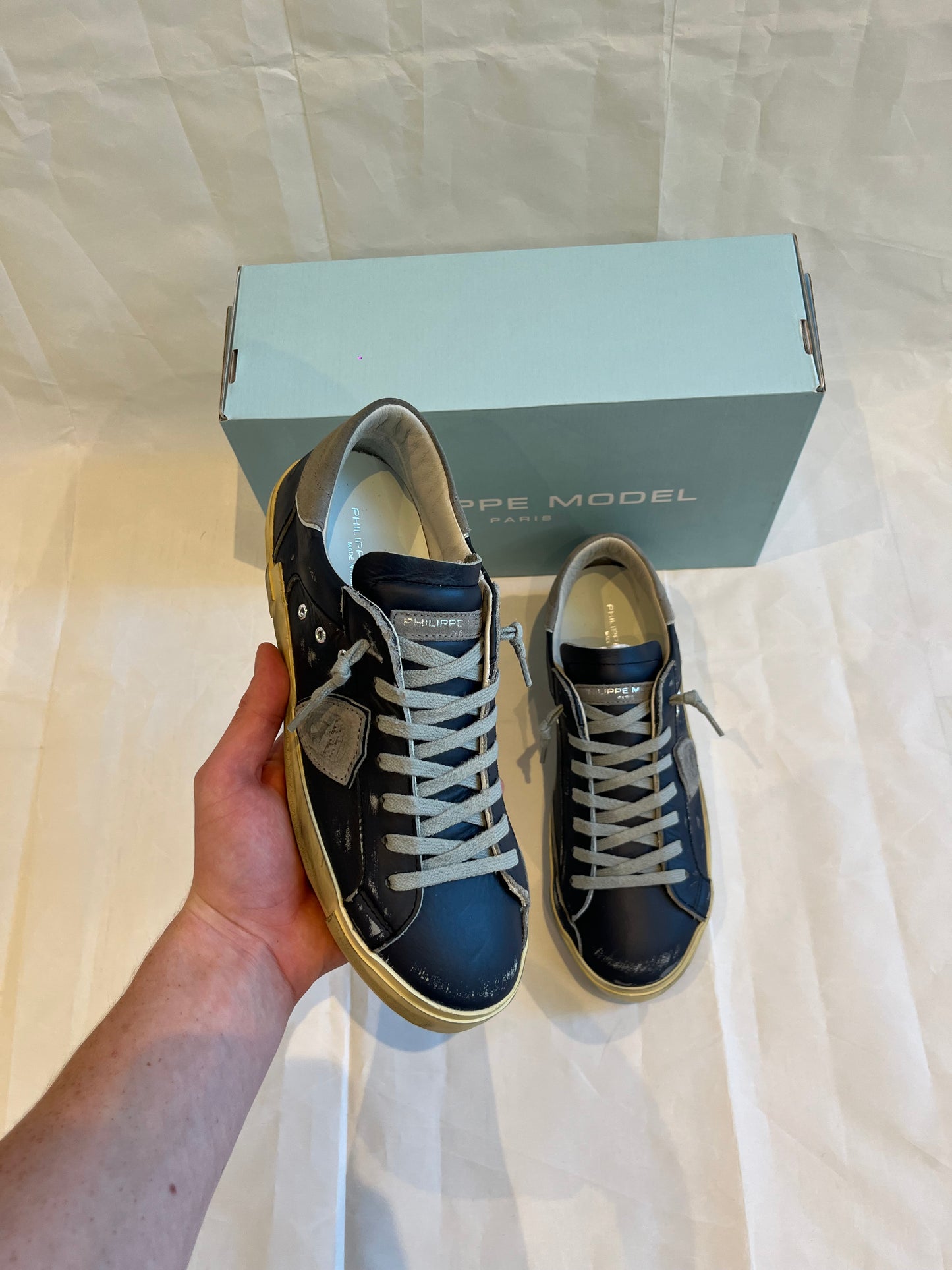 Philippe Model Sneaker Blue Men's