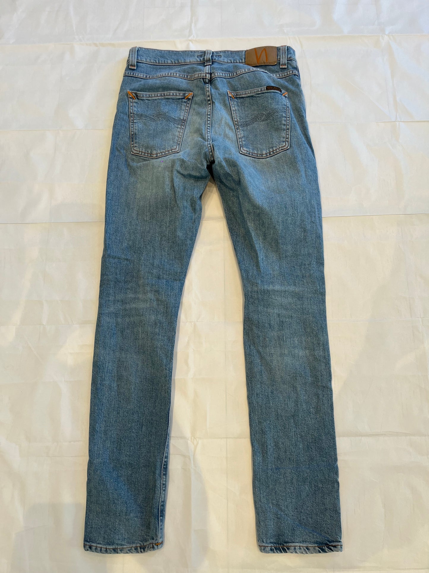 Nudie Lean Dean Jeans Light Blue Men's
