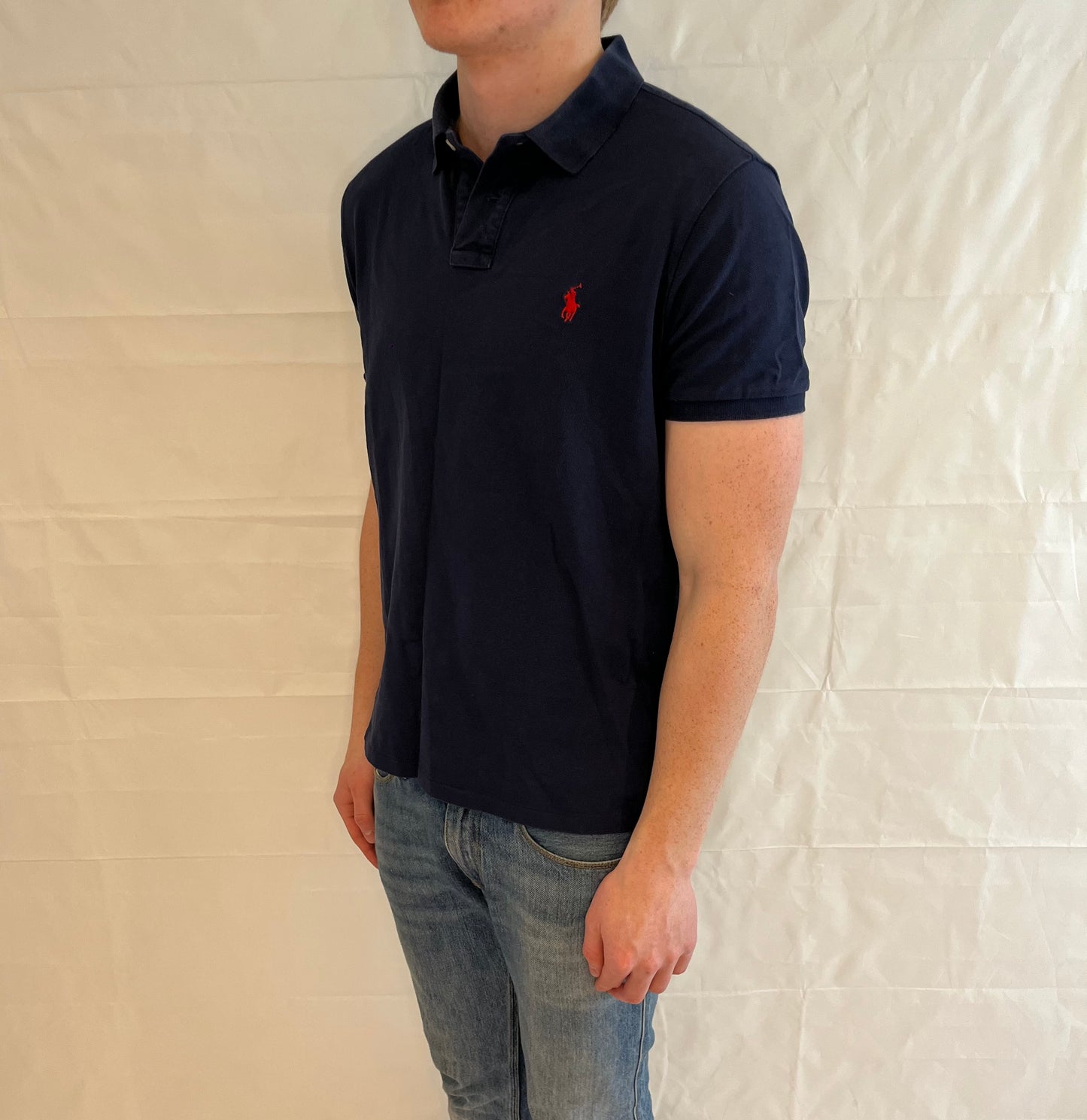 Polo Ralph Lauren Custom Slim Fit Polo Blue Men's
