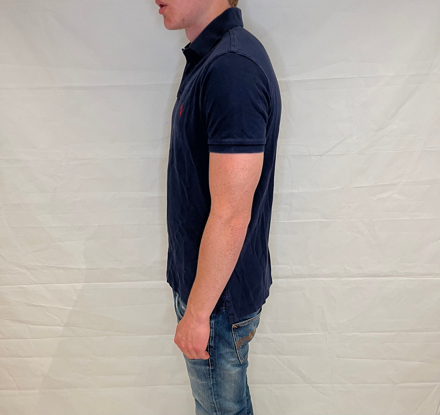 Polo Ralph Lauren Custom Fit Polo Blue Men's