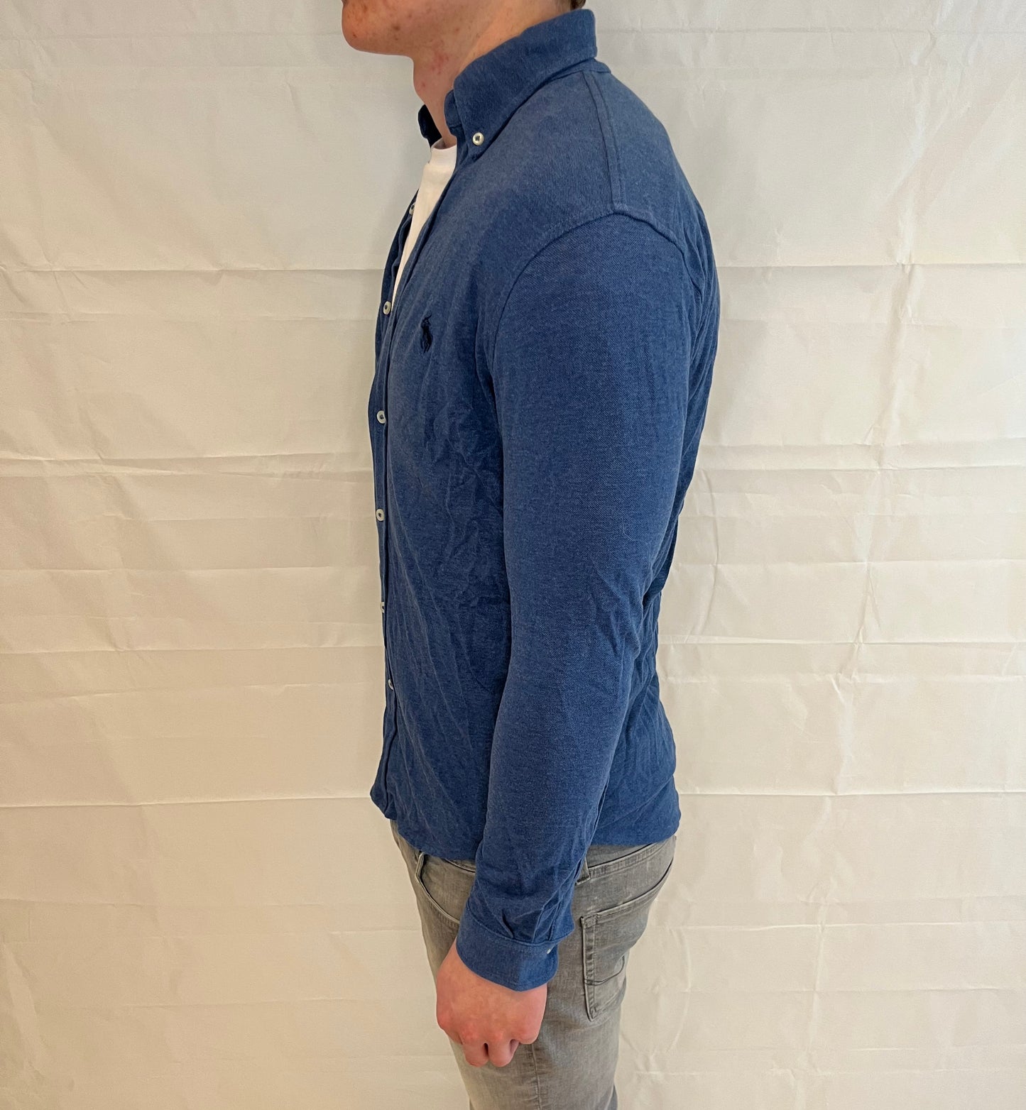 Polo Ralph Lauren Featherweight Mesh Shirt Blue Men's