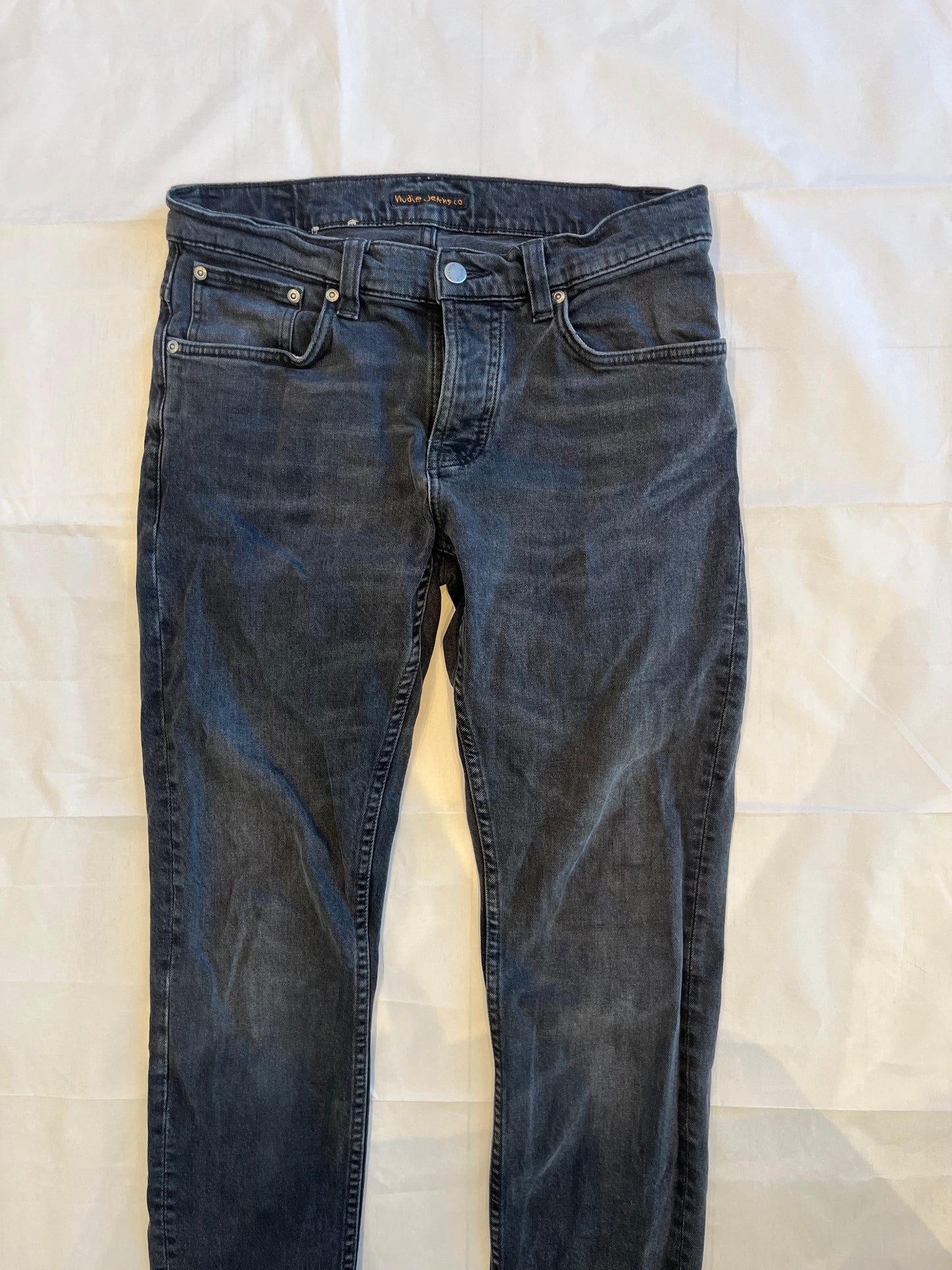 Nudie Grim Tim Jeans Black Men's