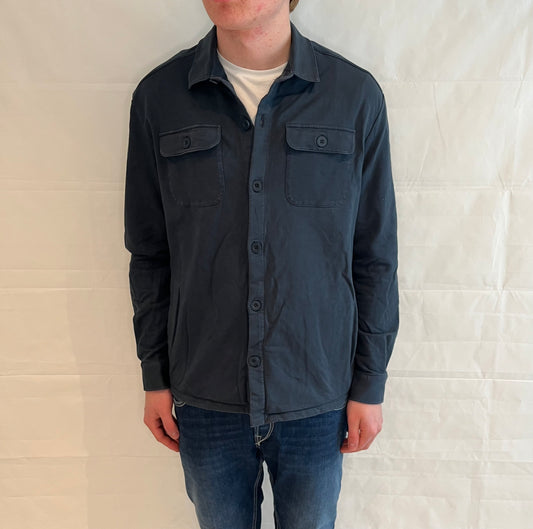 Massimo Dutti Overshirt Blue Men's