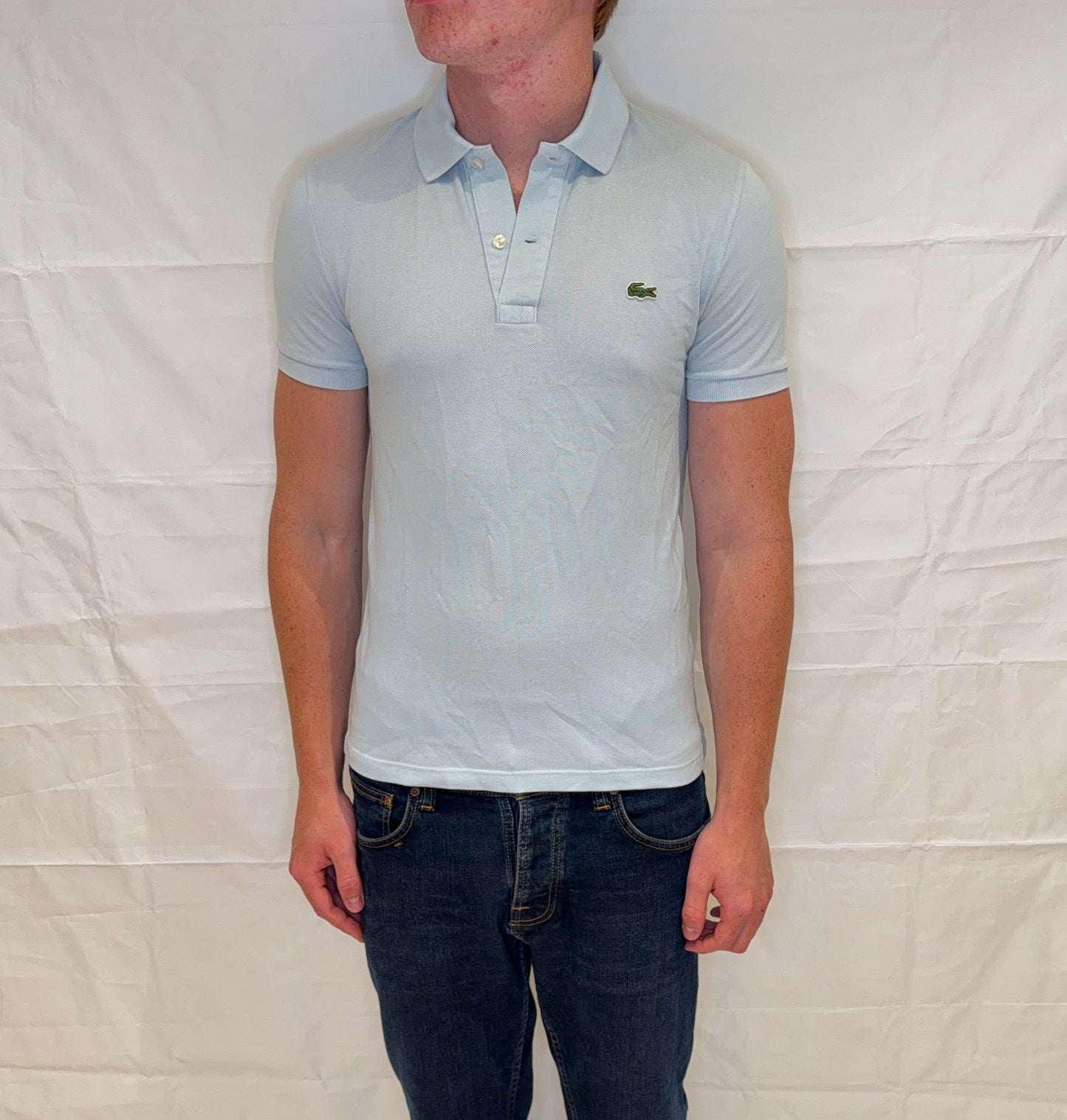 Lacoste Polo Light Blue Men's