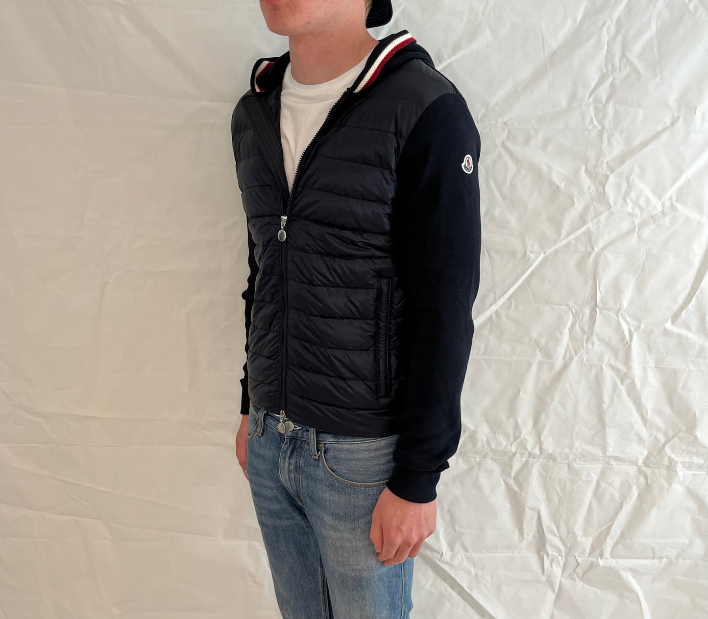 Moncler Cardigan Men's Blue