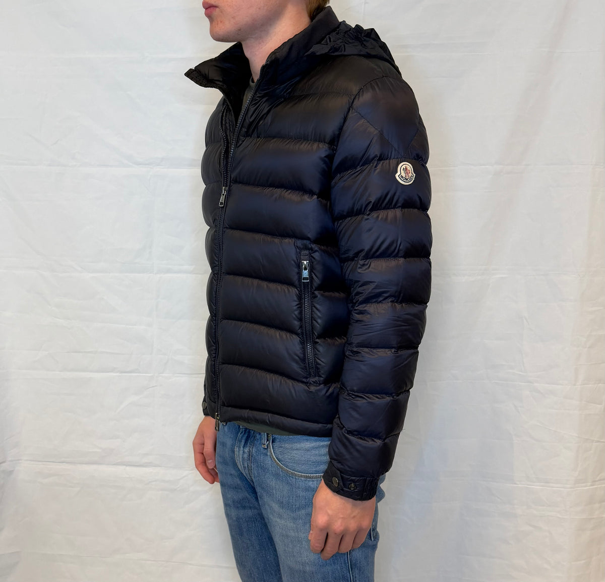 Moncler Jacket Navy Men's