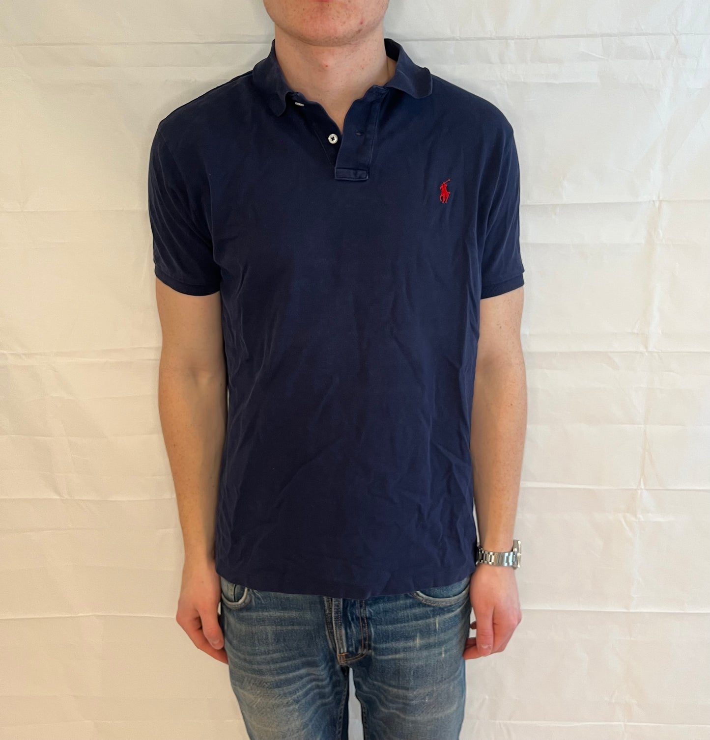 Polo Ralph Lauren Custom Fit Polo Blue Men's