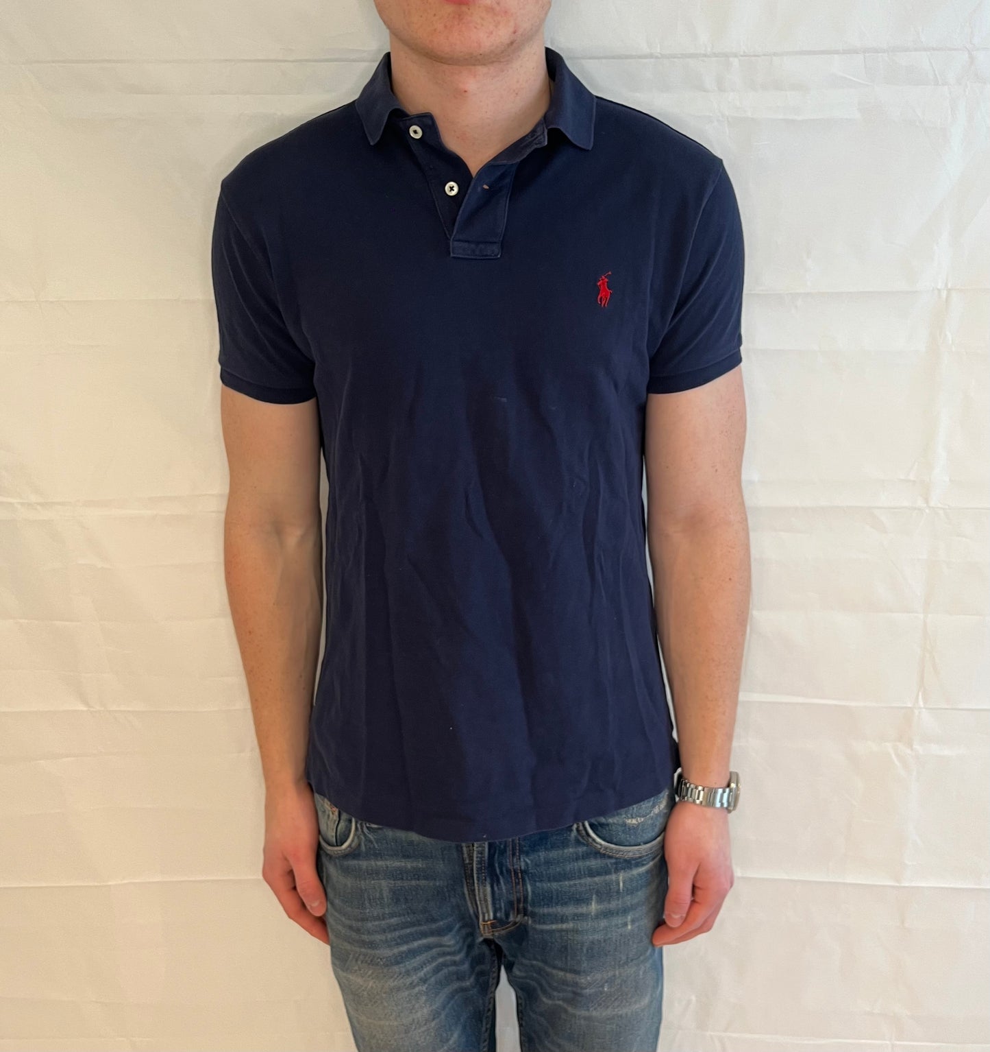 Polo Ralph Lauren Custom Fit Polo Blue Men's