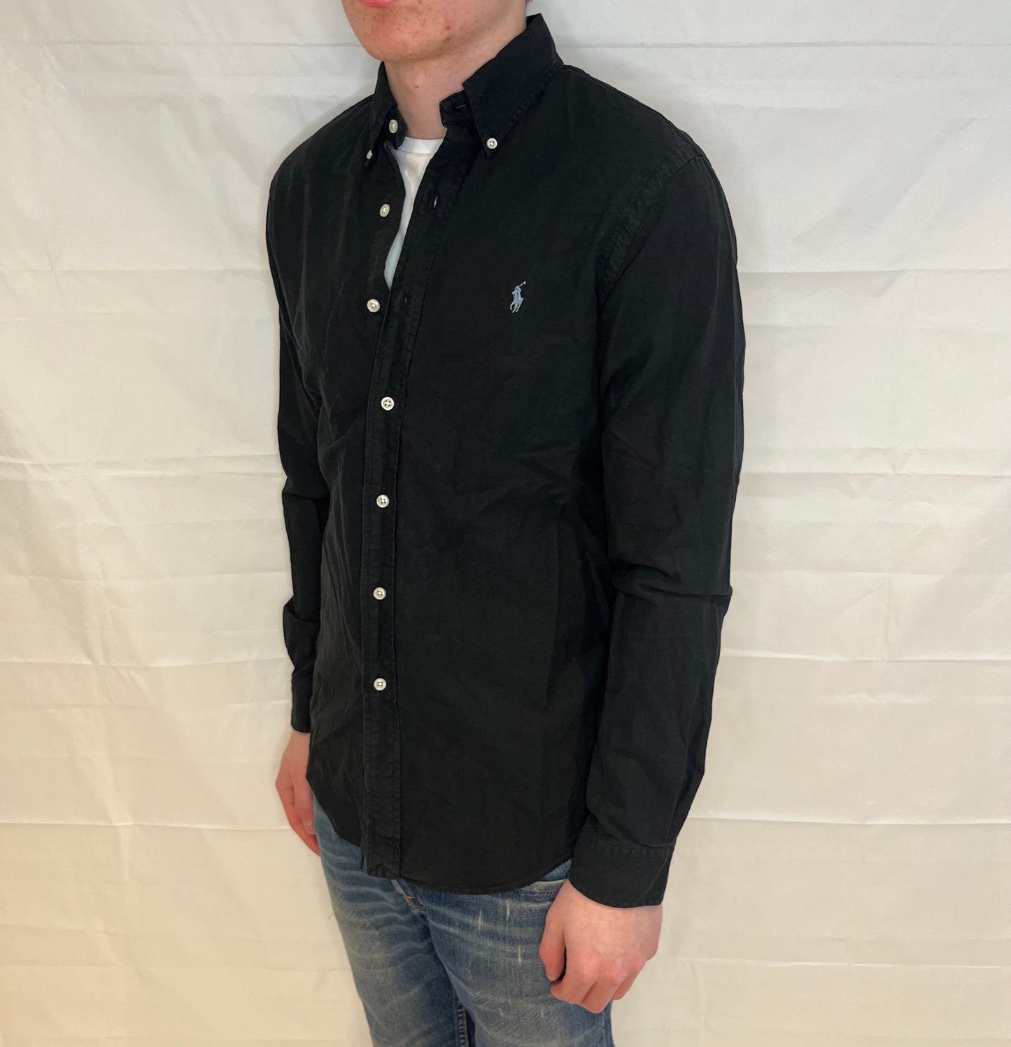 Polo Ralph Lauren Slim Fit Shirt Black Men's