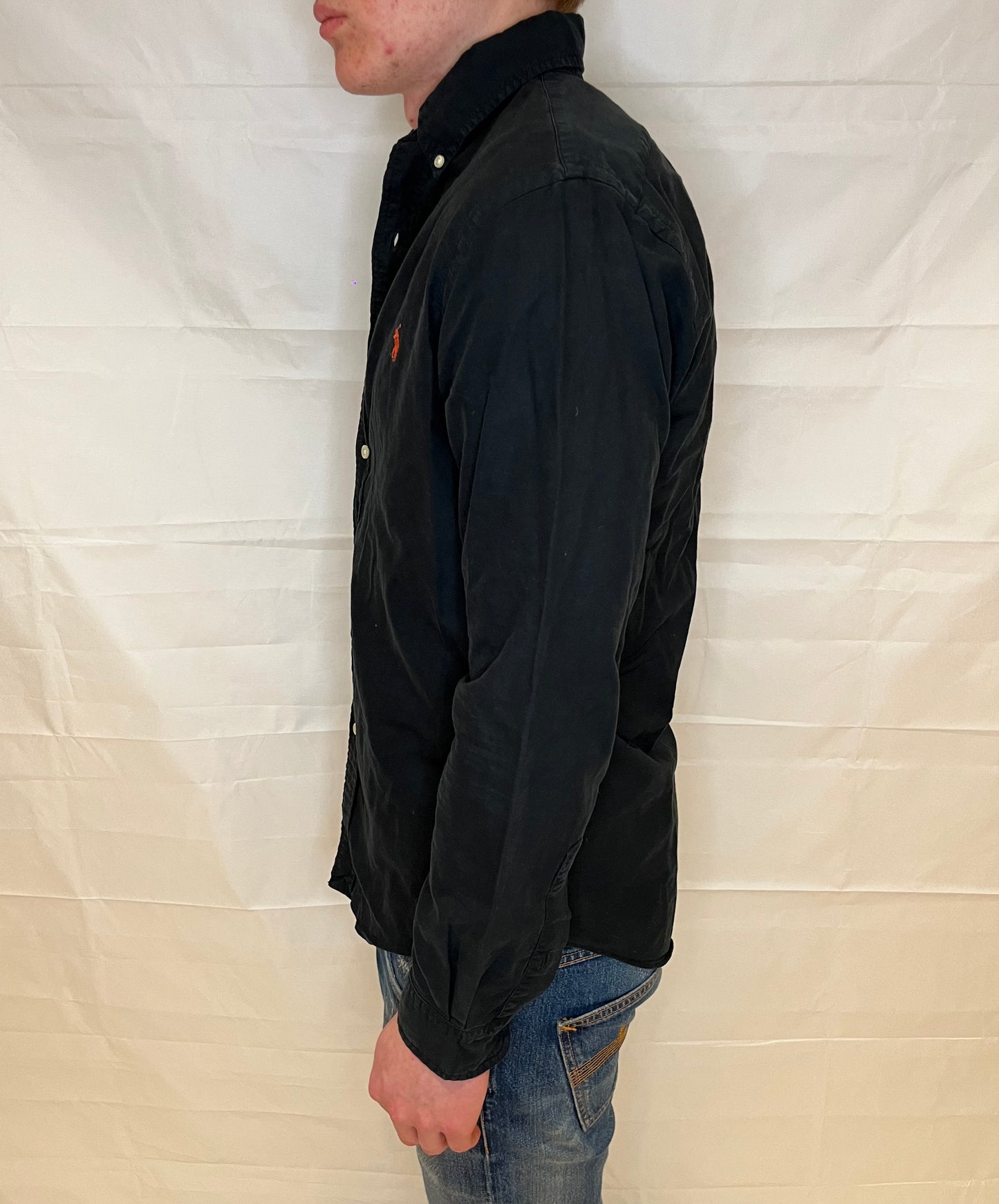 Polo Ralph Lauren Slim Fit Shirt Black Men's