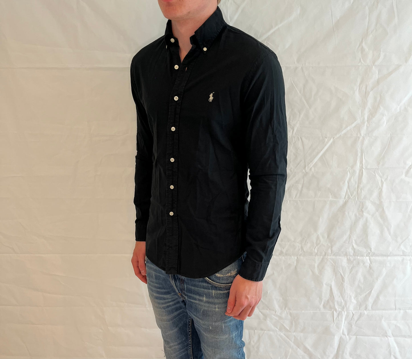 Polo Ralph Lauren Slim Fit Shirt Black Men's