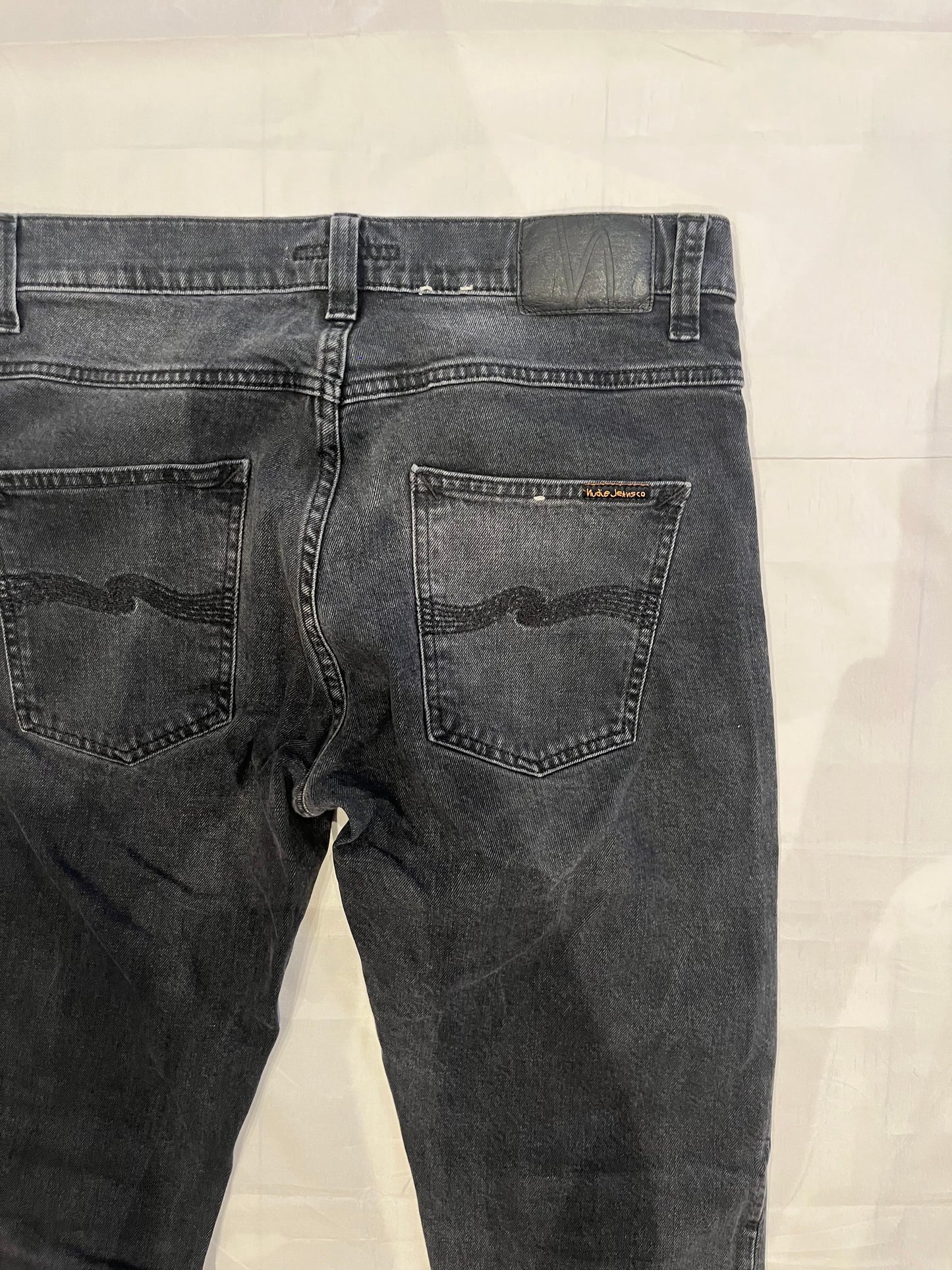 Nudie Grim Tim Jeans Black Men's