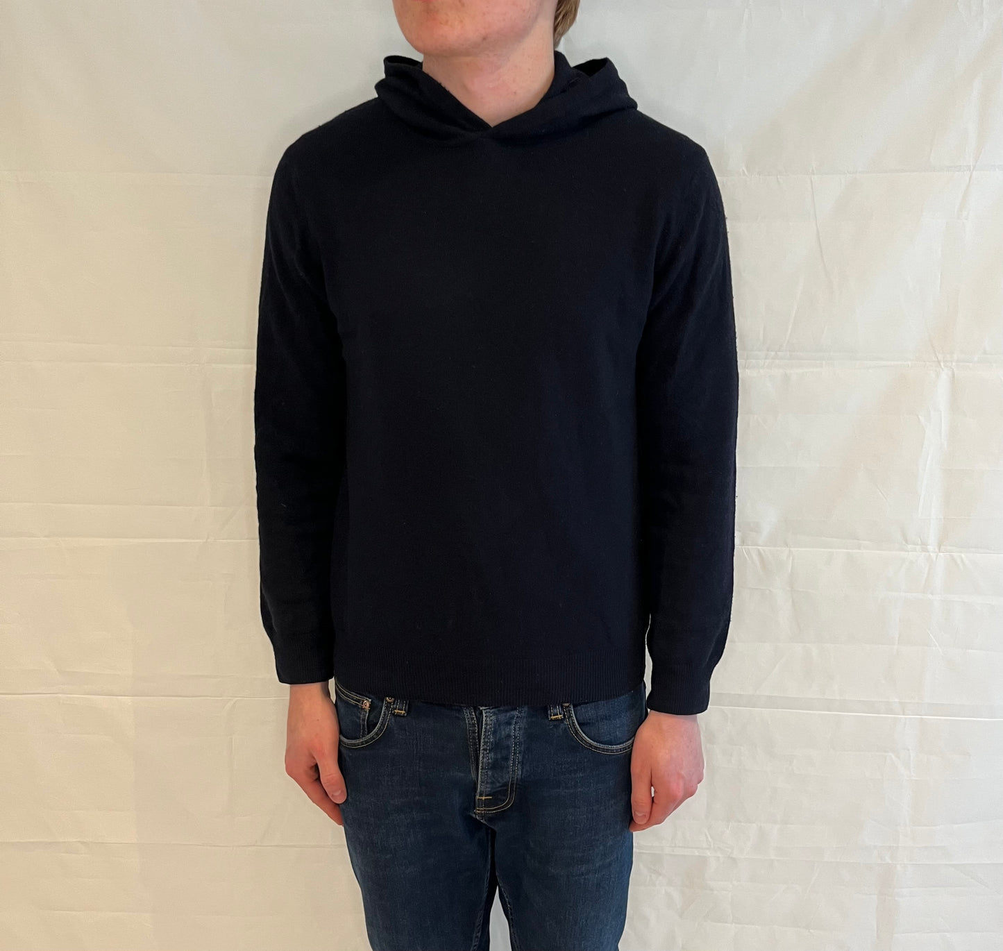 Oscar Jacobson Hoodie Blue Men's