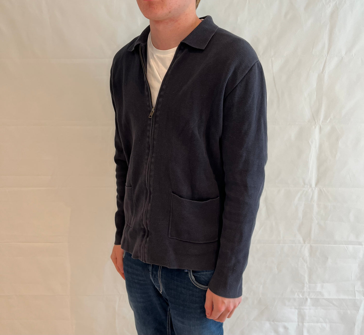 John Henric Overshirt Blue Men's