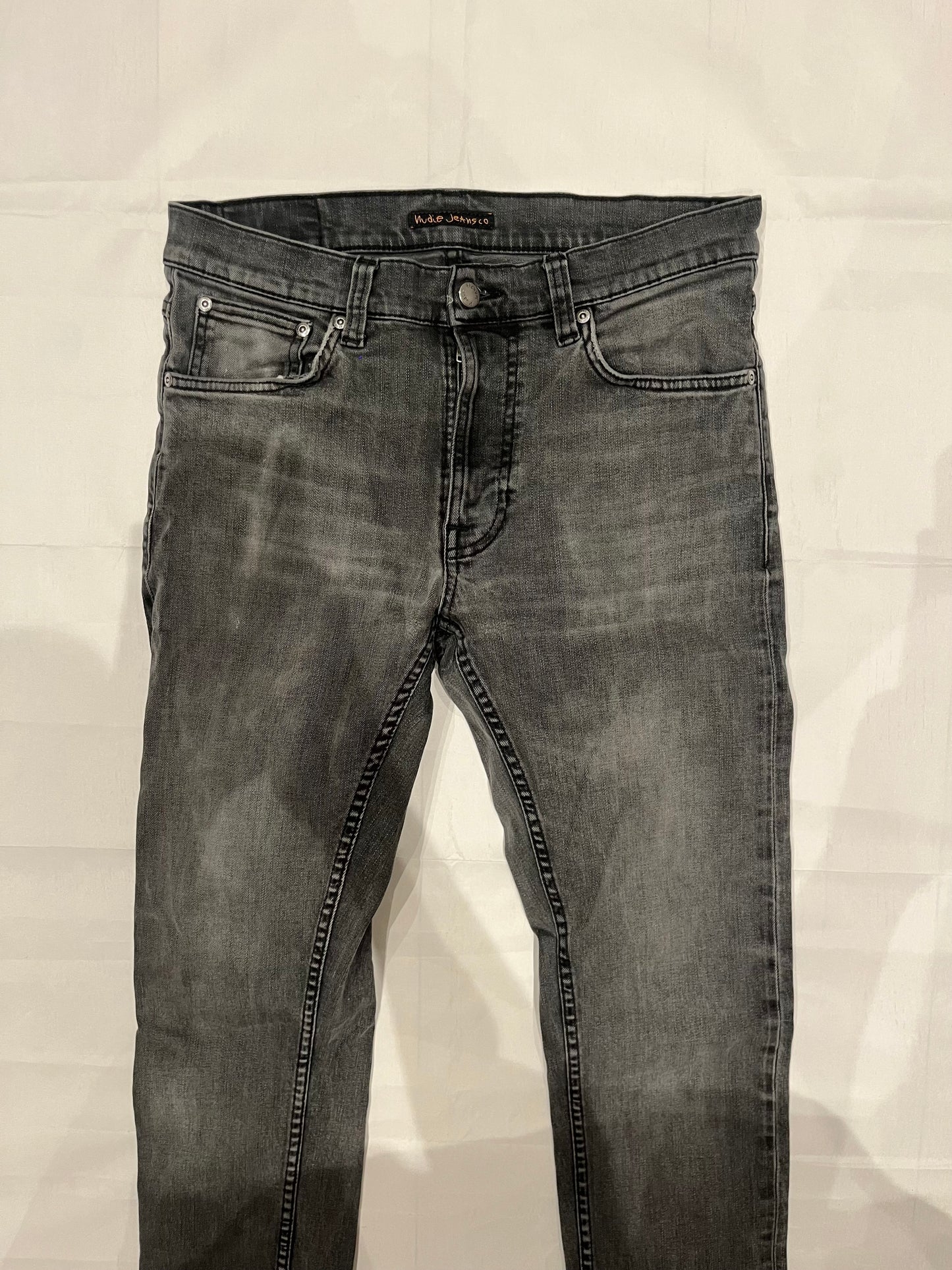 Nudie Lean Dean Jeans Grey Men's