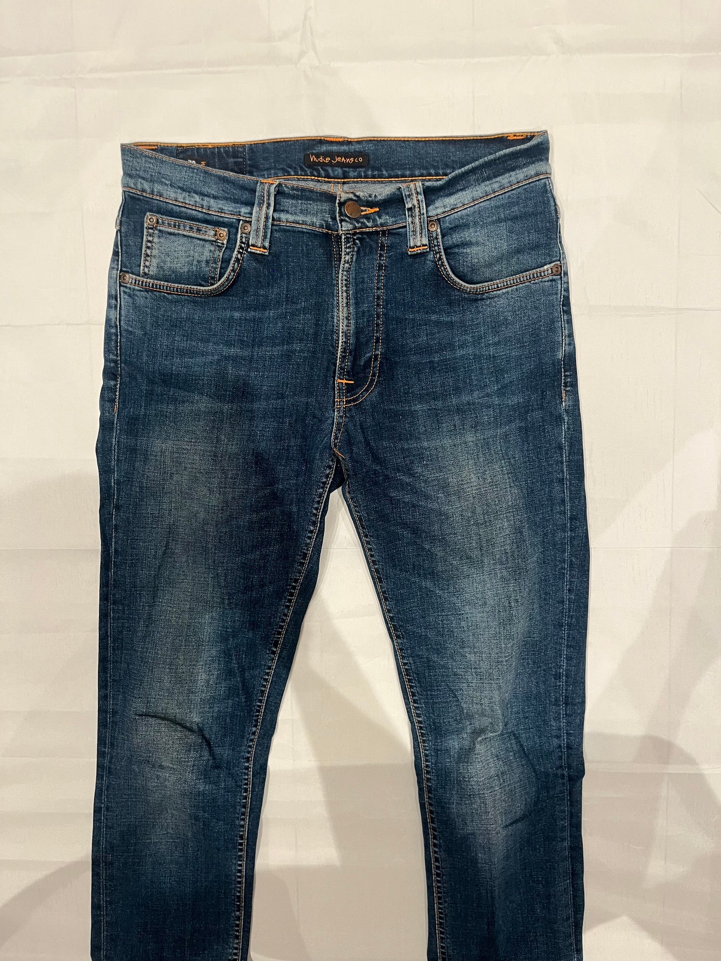 Nudie Lean Dean Jeans Blue Men's