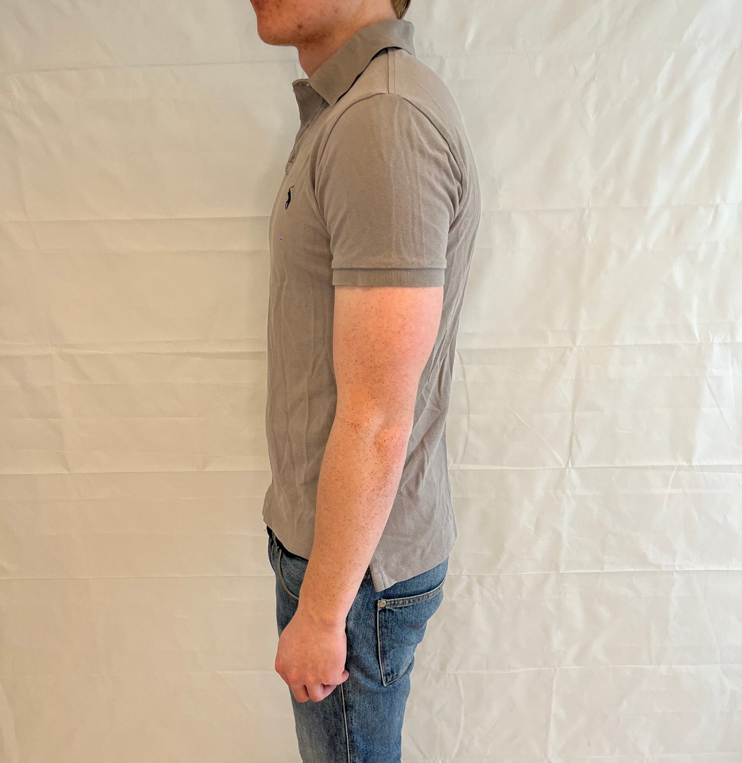 Polo Ralph Lauren Slim Fit Polo Grey Men's