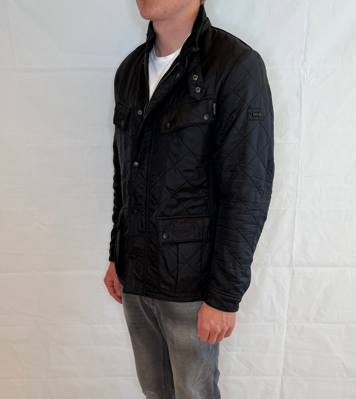 Barbour Jacket Black Men's