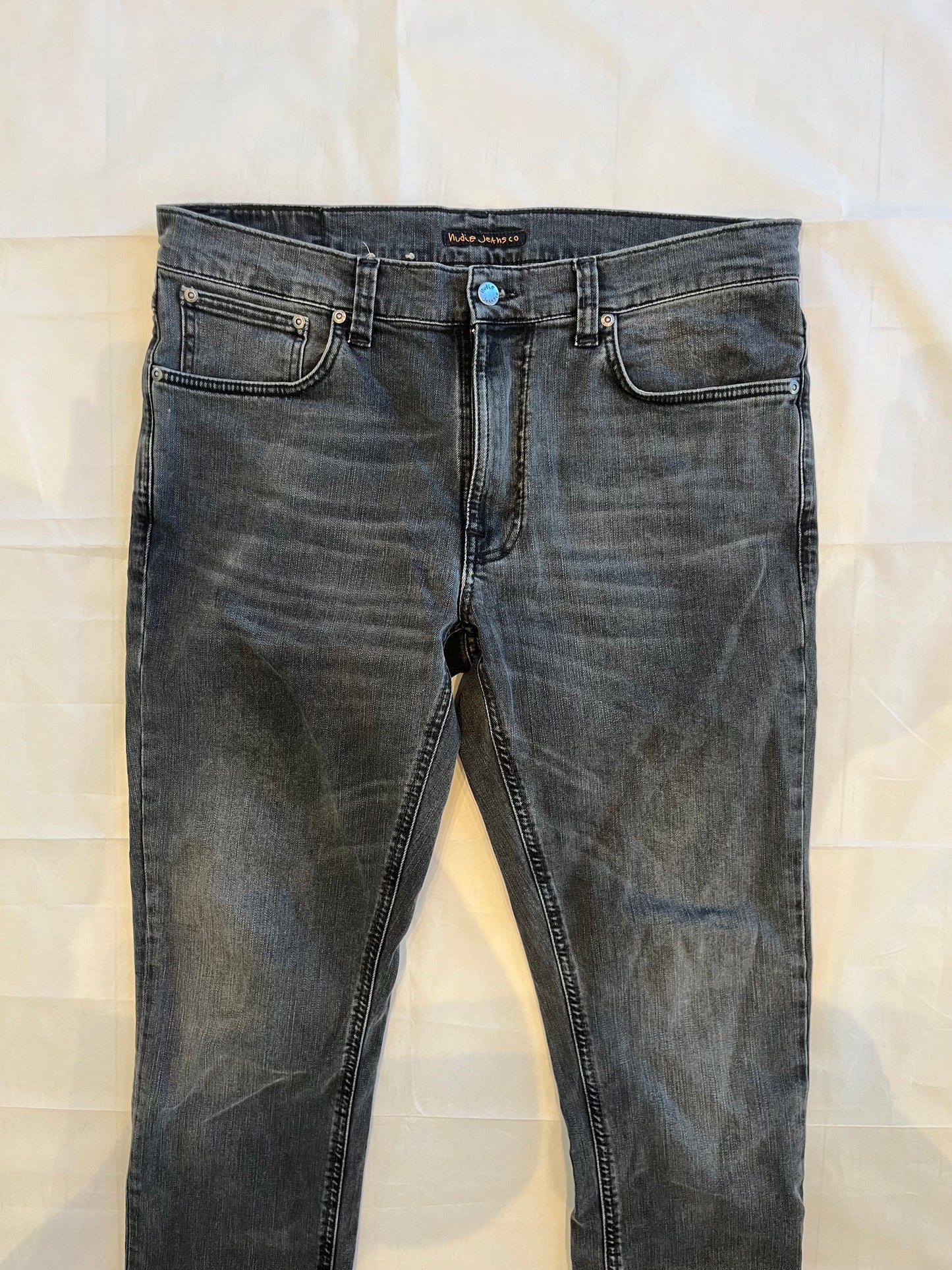 Nudie Lean Dean Jeans Grey Men's
