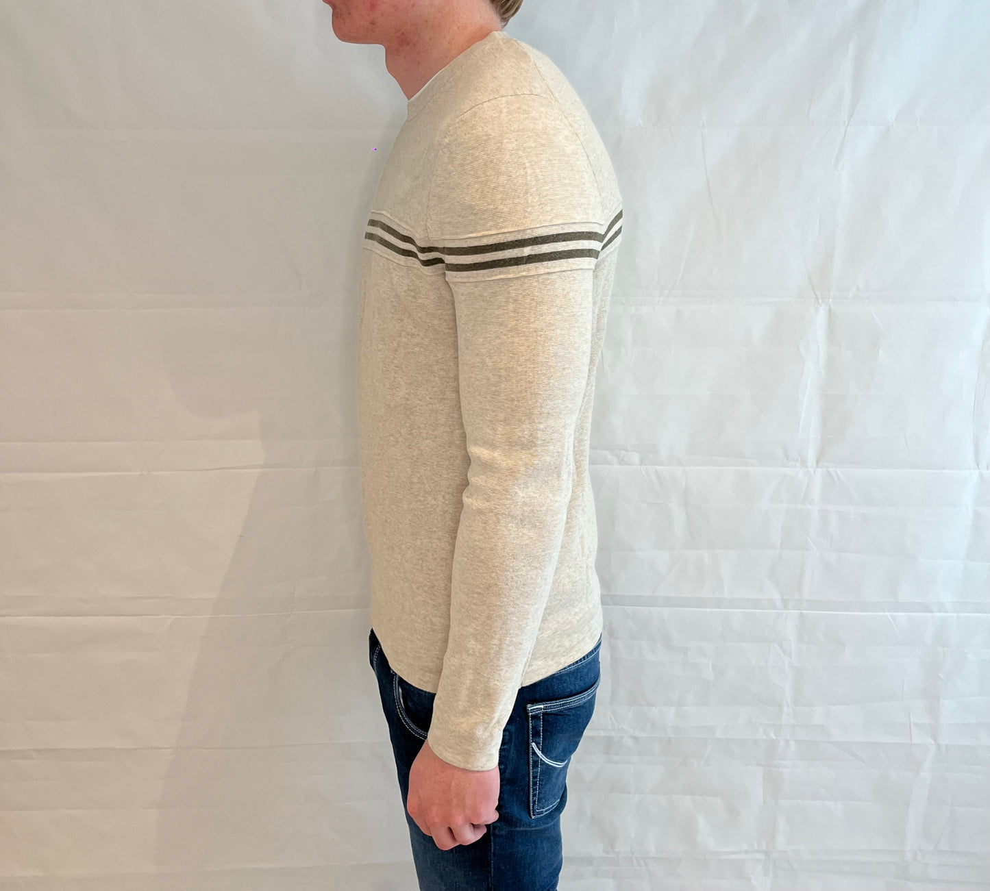 Massimo Dutti Sweater Beige Men's