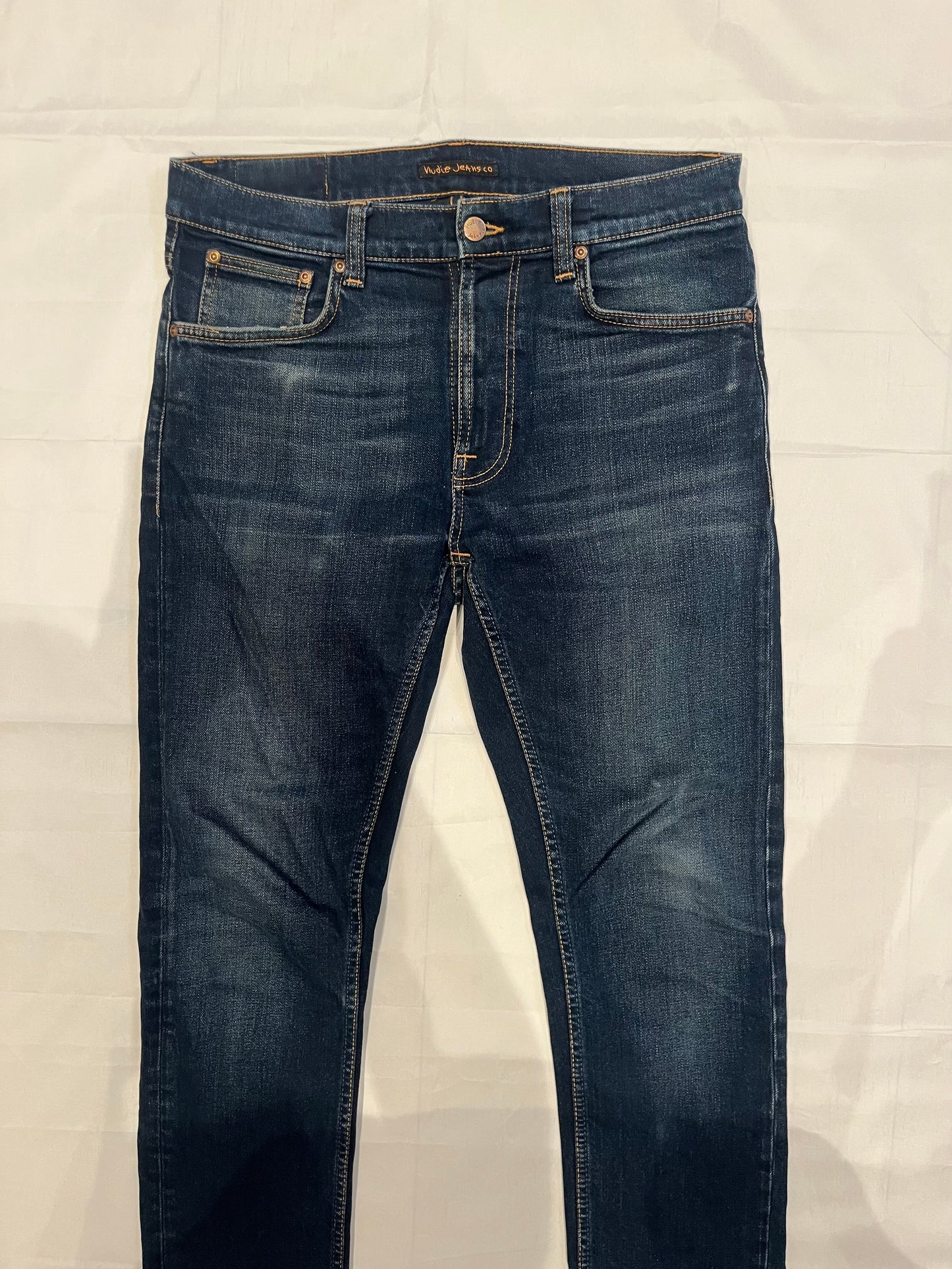 Nudie Lean Dean Jeans Blue Men's