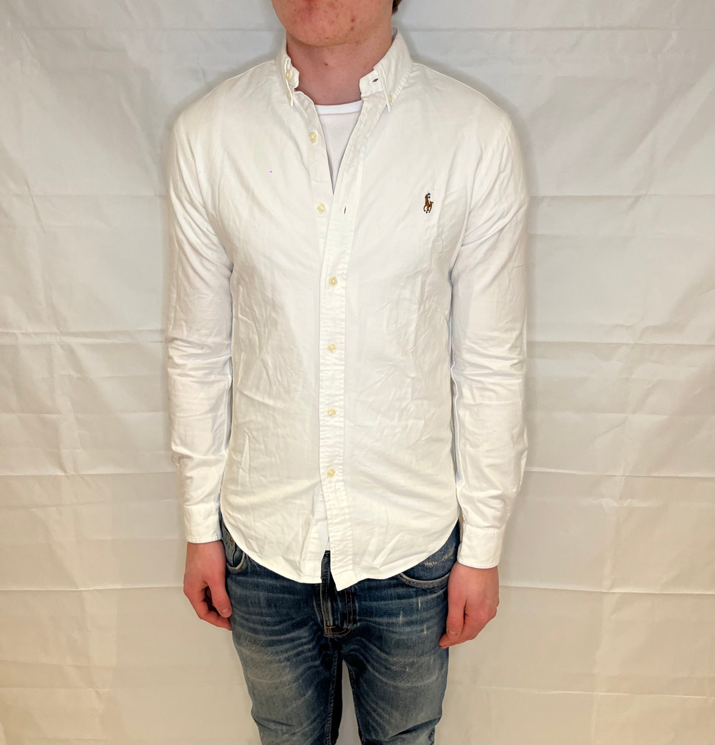 Polo Ralph Lauren Slim Fit Shirt White Men's