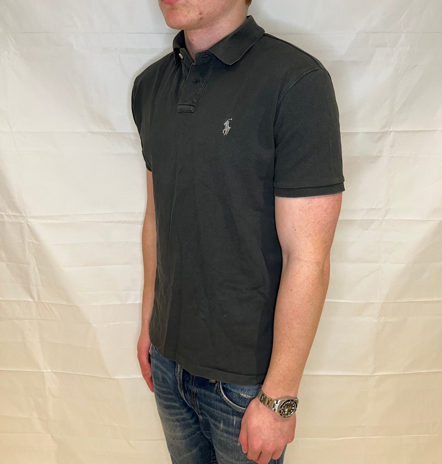 Polo Ralph Lauren Slim Fit Polo Grey Men's